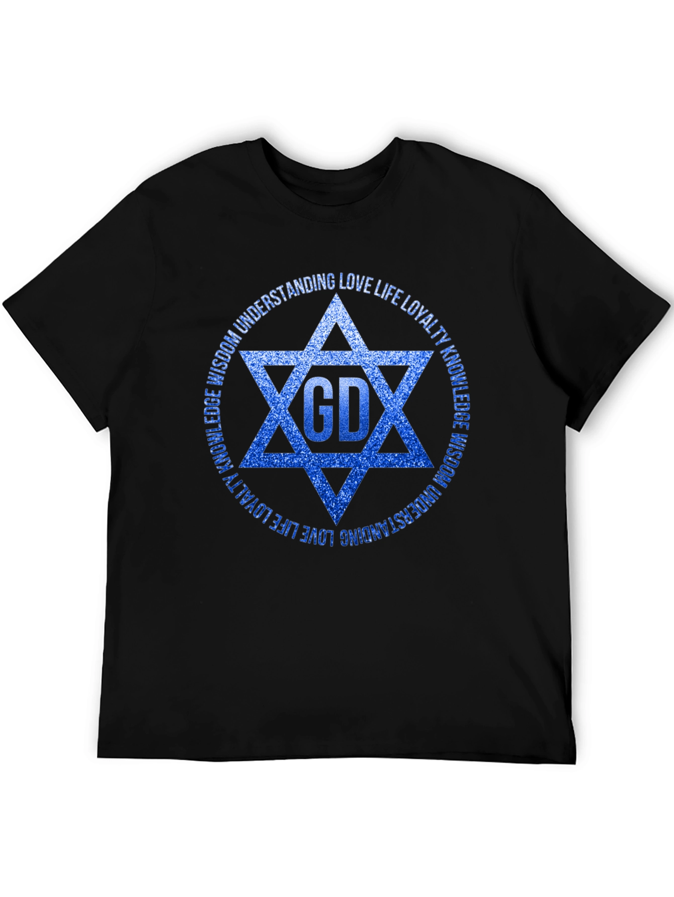 Mens Star of David Graphic Tee