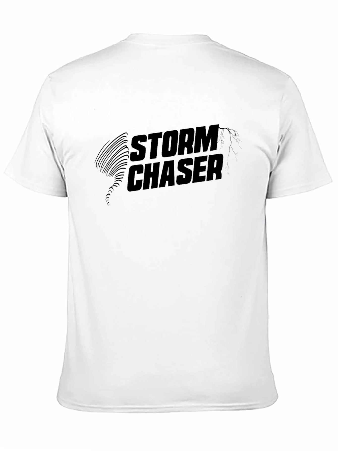 Storm Chaser Black T-Shirt - Weather Enthusiast Tee