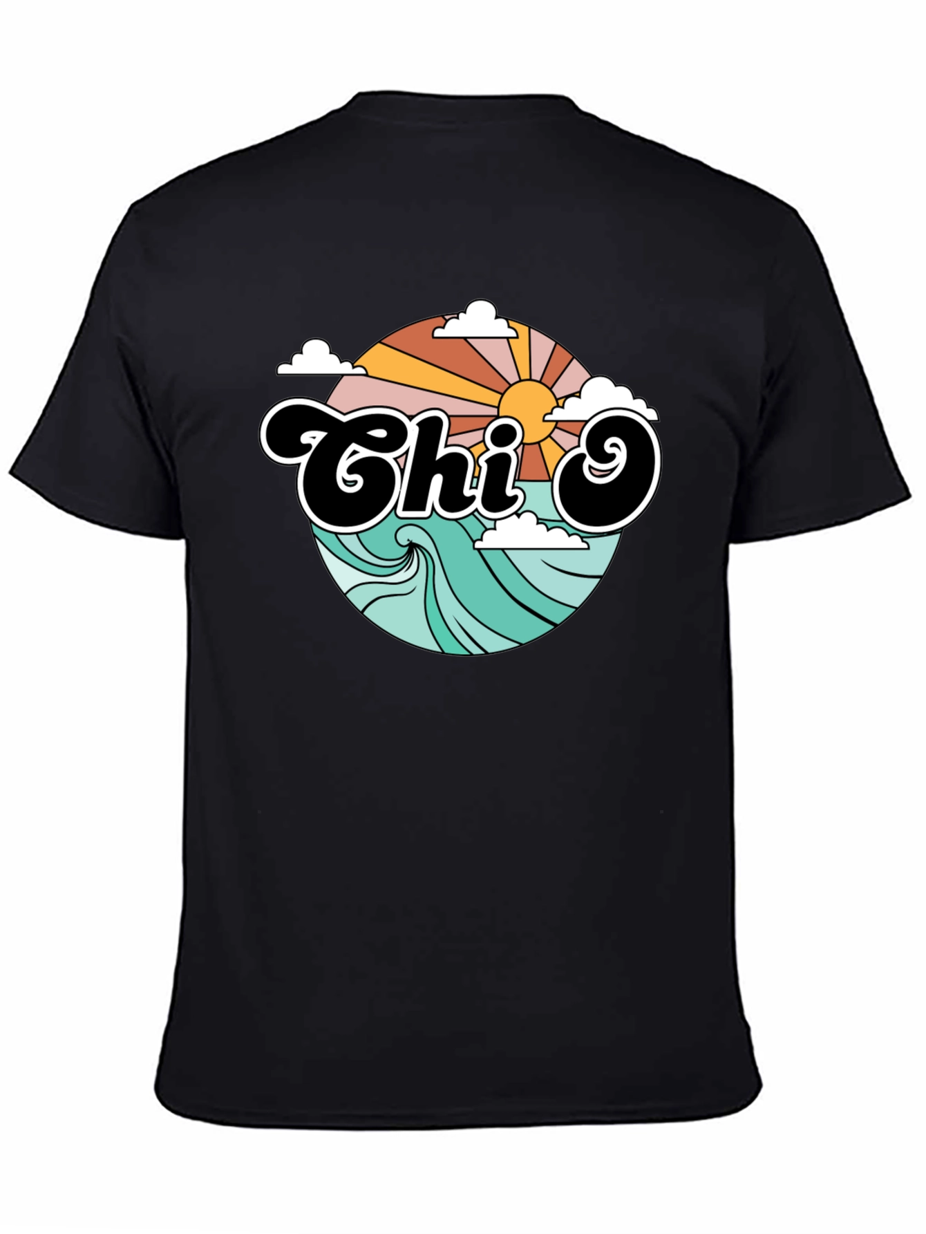 Retro Chi O Graphic T-Shirt