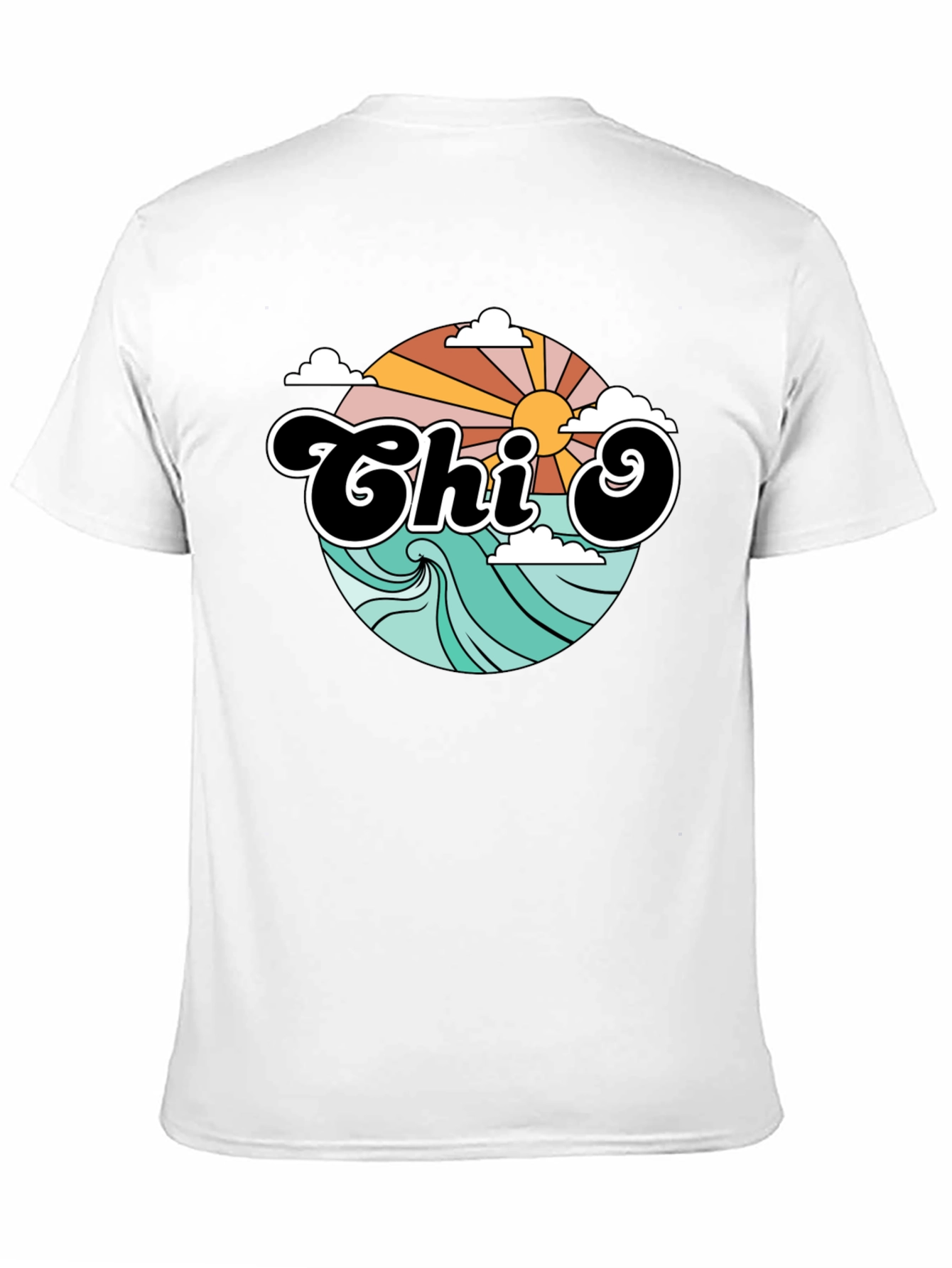 Retro Chi O Graphic T-Shirt