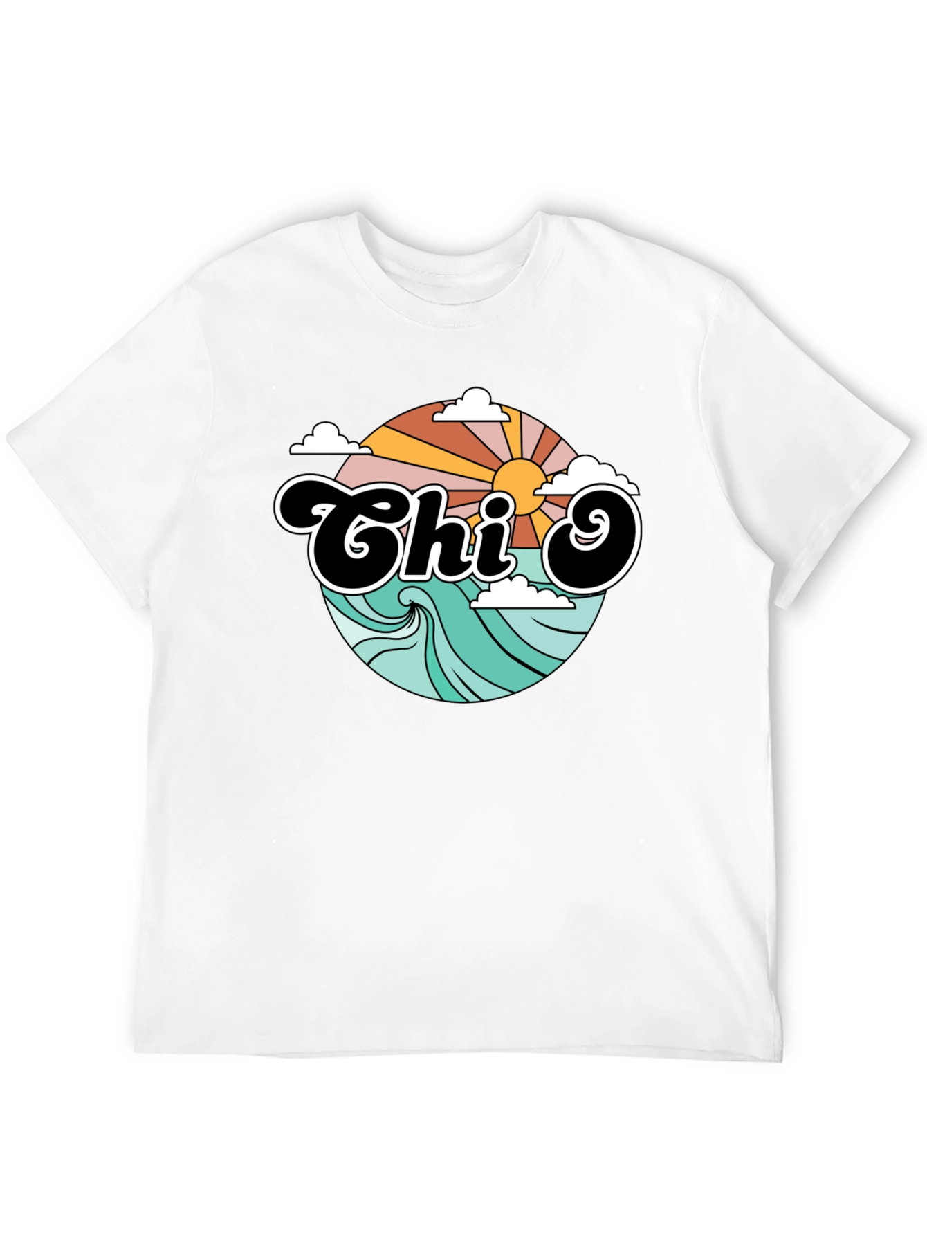 Retro Chi O Graphic T-Shirt