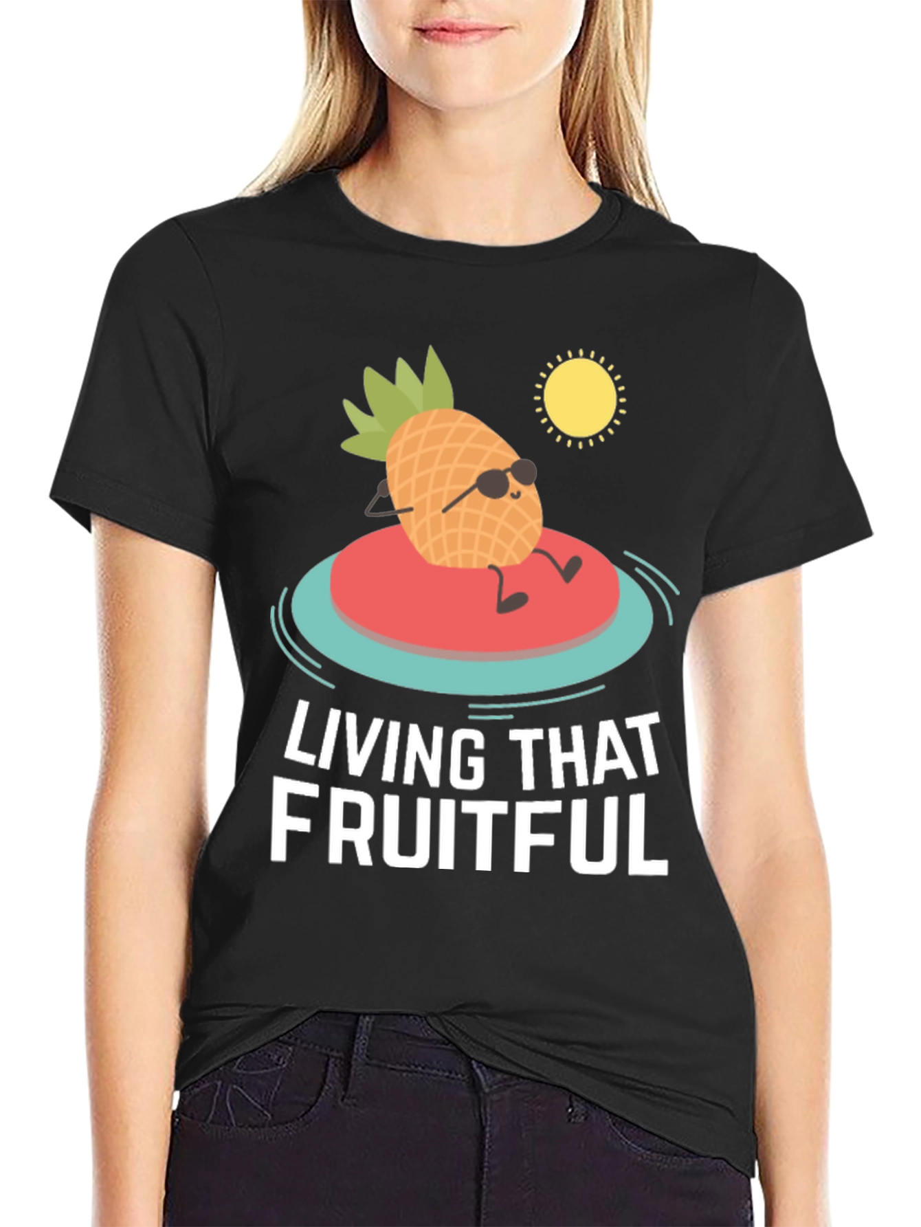 Living That Fruitful Life Pineapple T-Shirt