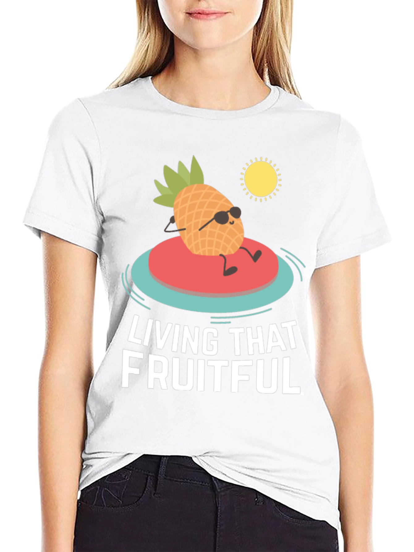 Living That Fruitful Life Pineapple T-Shirt