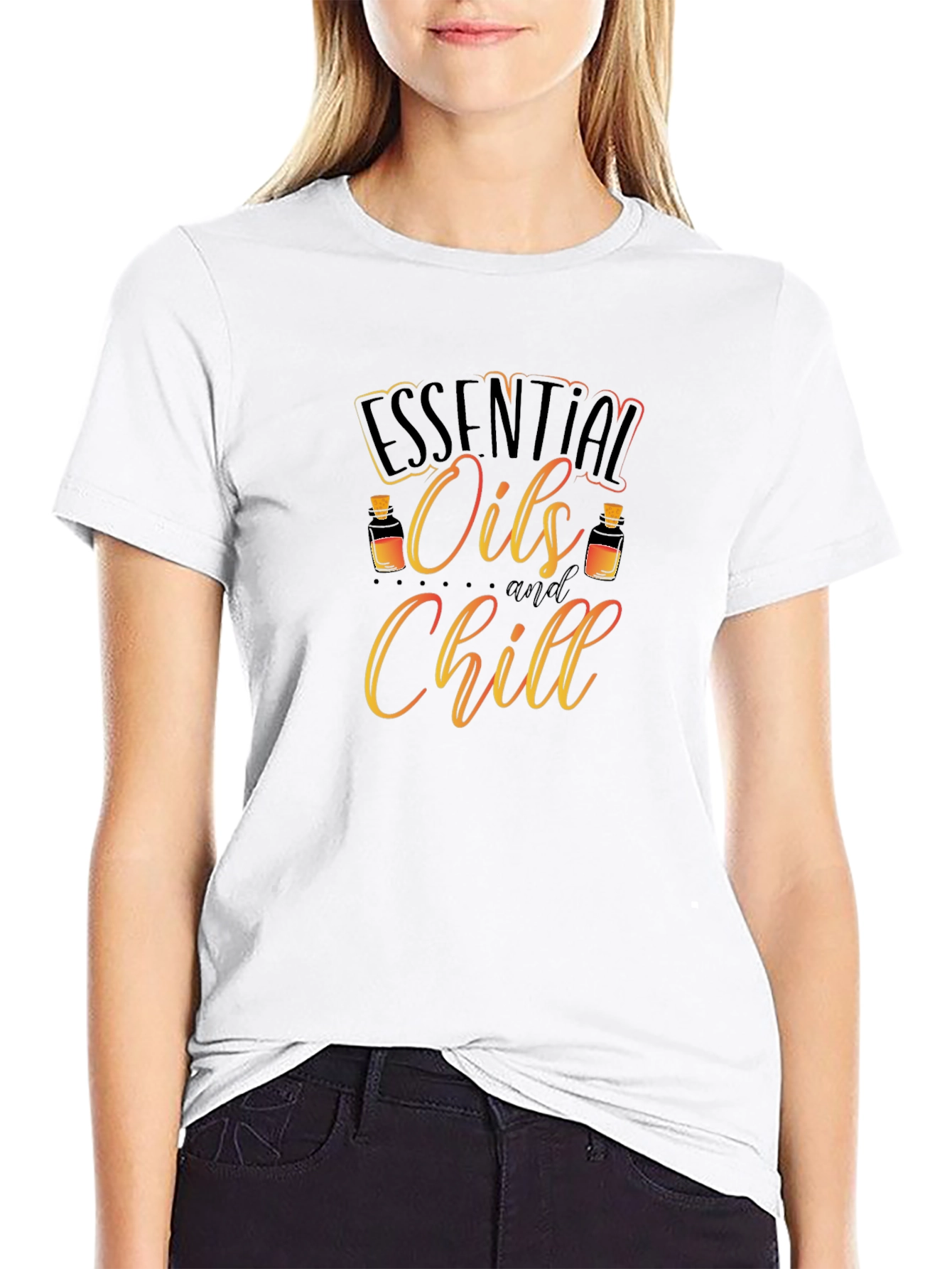 Essential Oils and Chill Graphic T-Shirt