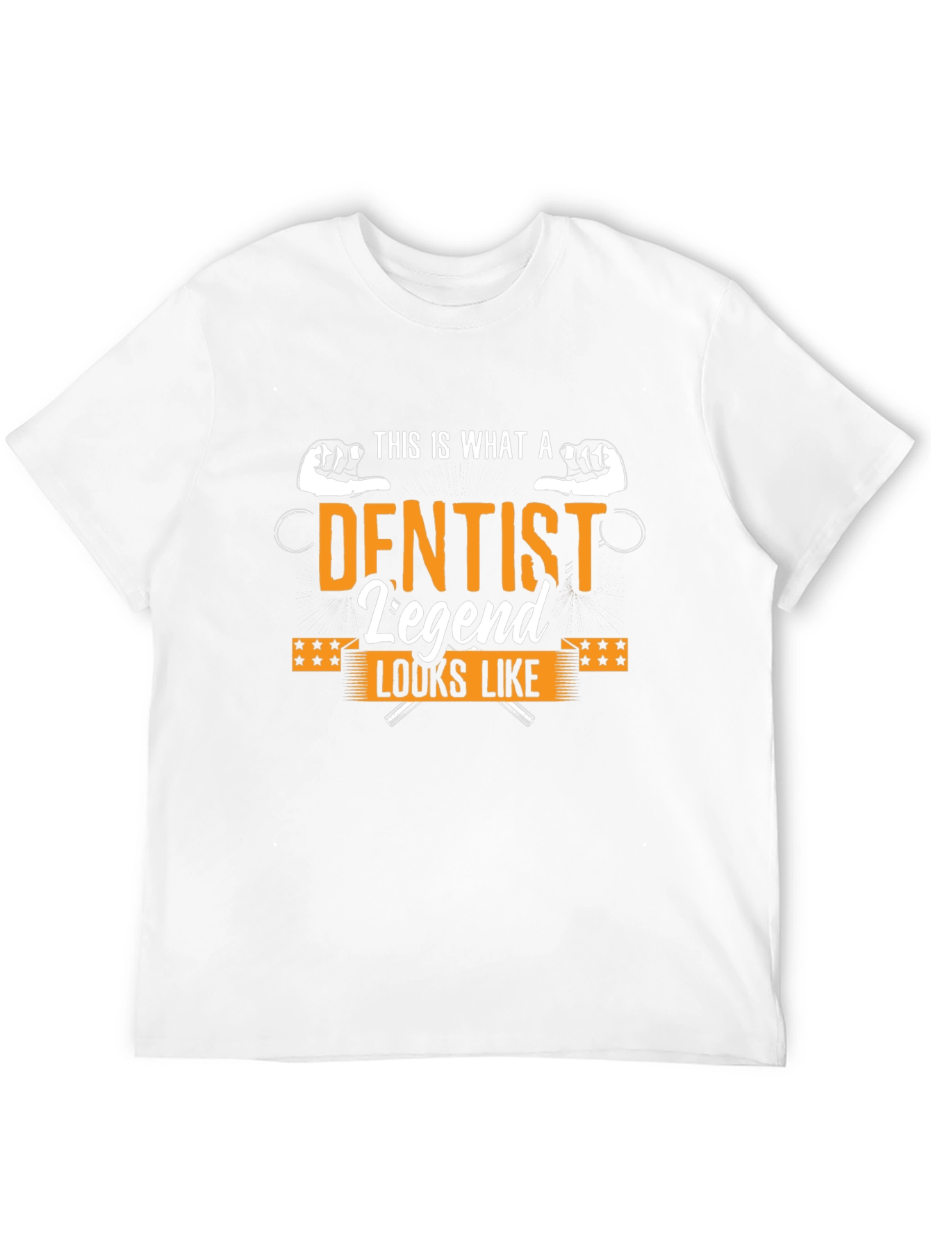 Dentist Legend Graphic T-Shirt - Black