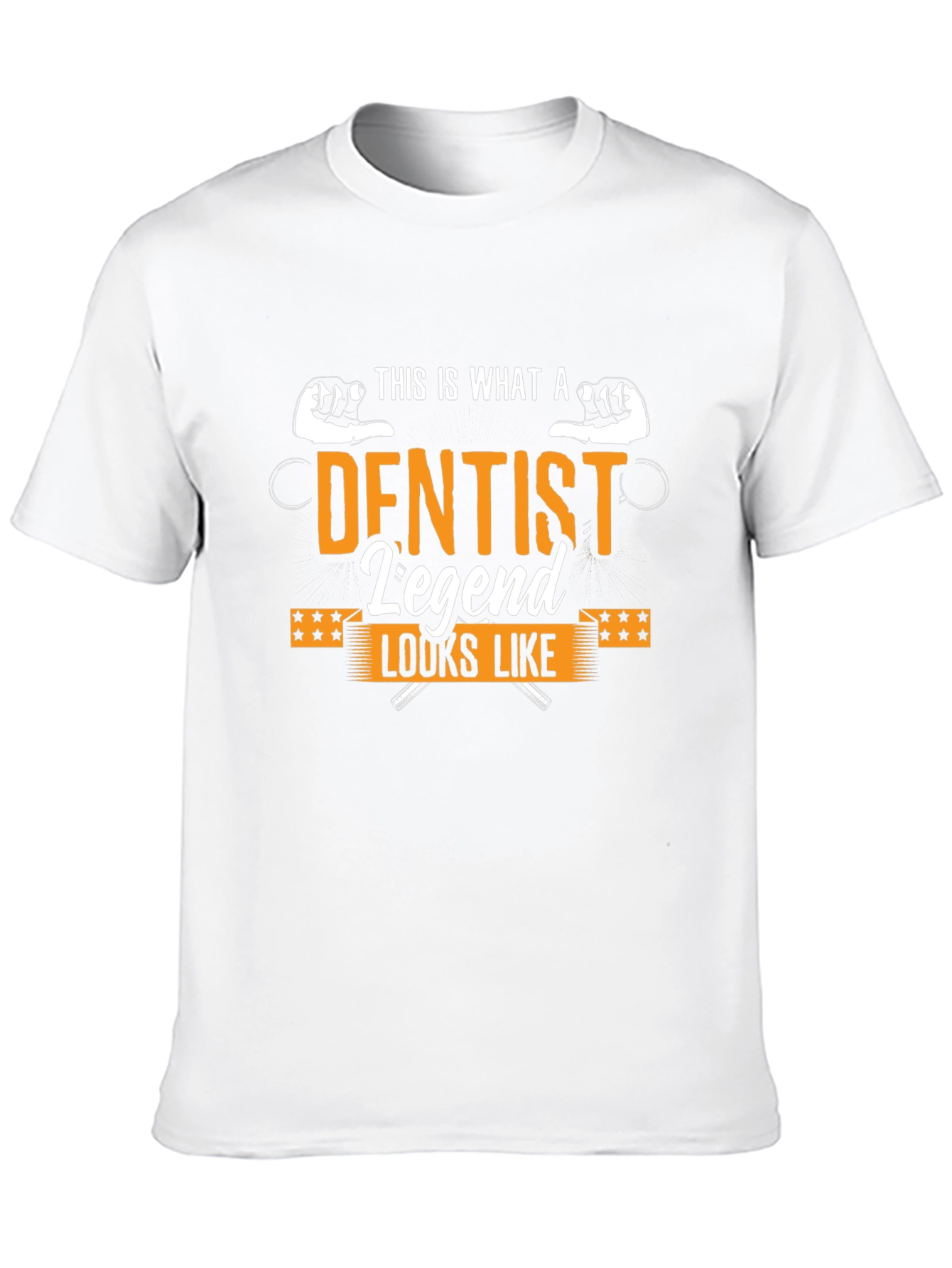 Dentist Legend Graphic T-Shirt - Black
