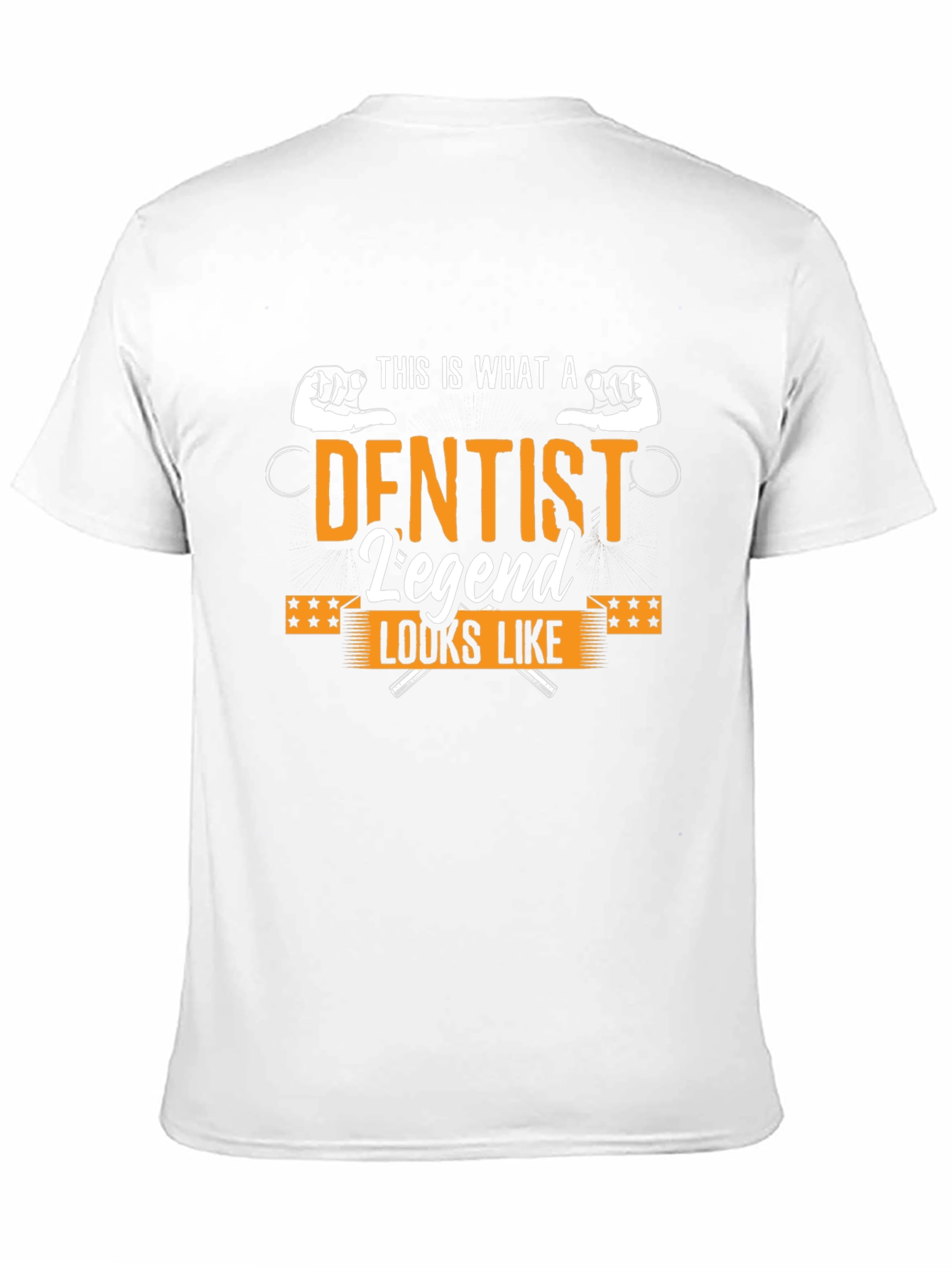Dentist Legend Graphic T-Shirt - Black