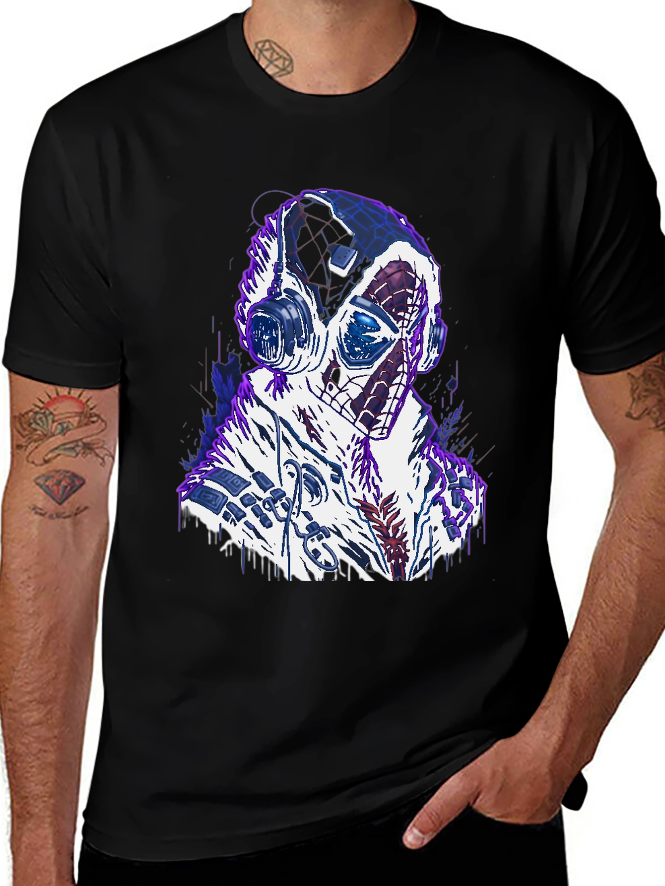 Cyberpunk Spiderman T-Shirt