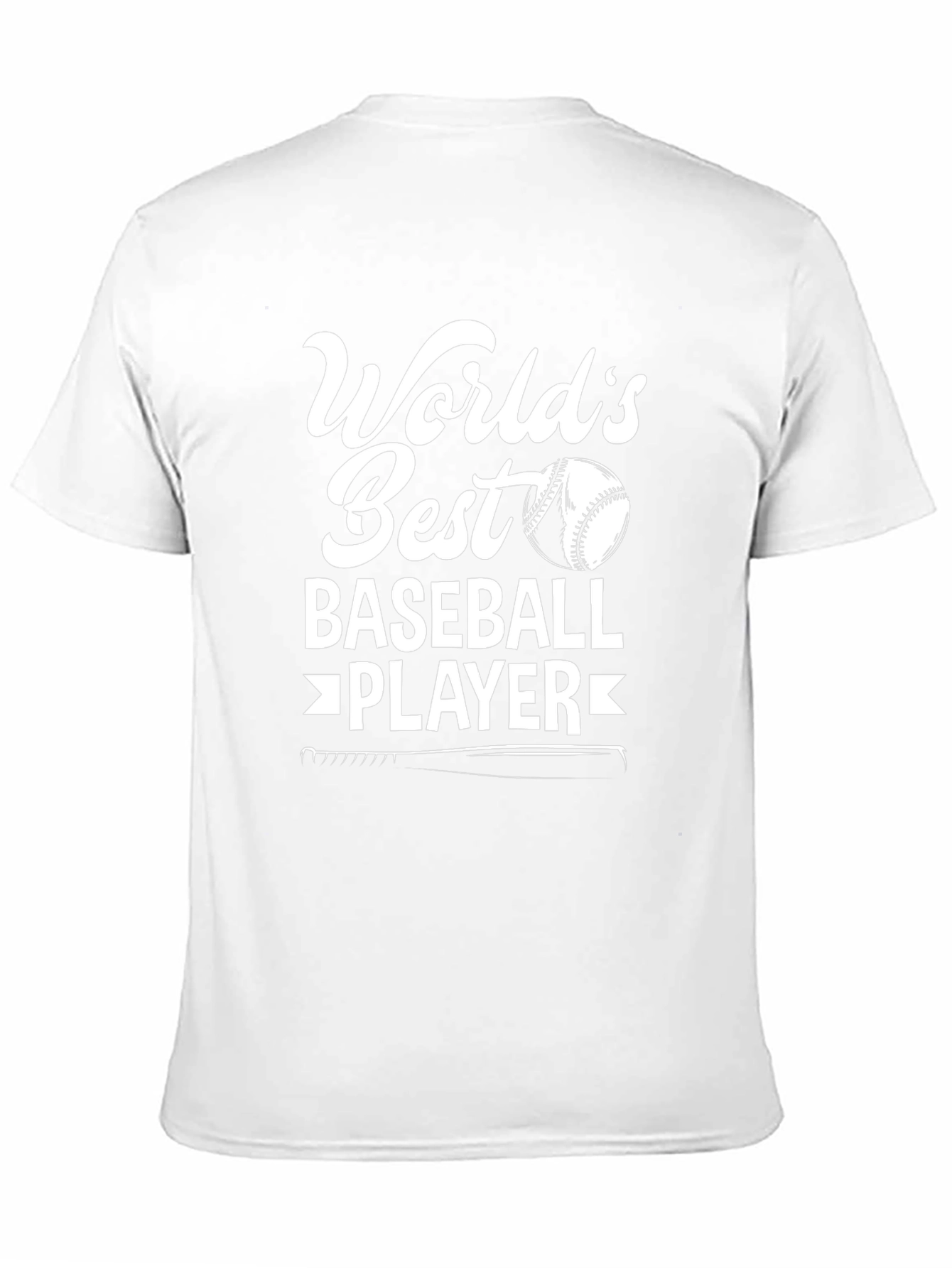 Worlds Best Baseball Player Graphic Tee