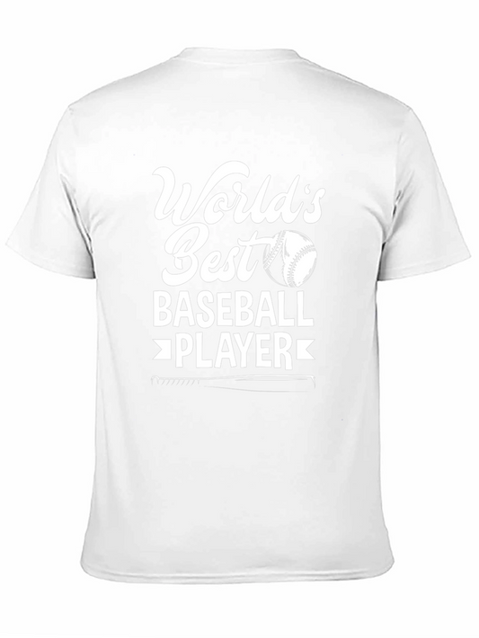 Worlds Best Baseball Player Graphic Tee