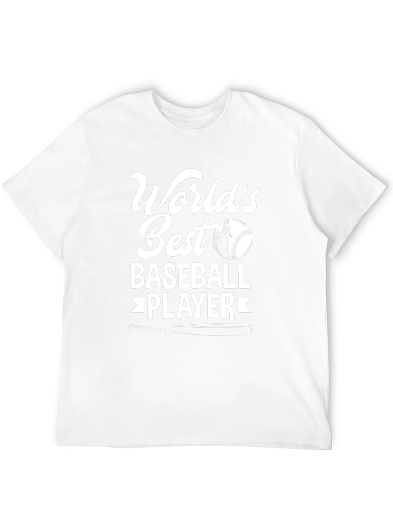 Worlds Best Baseball Player Graphic Tee