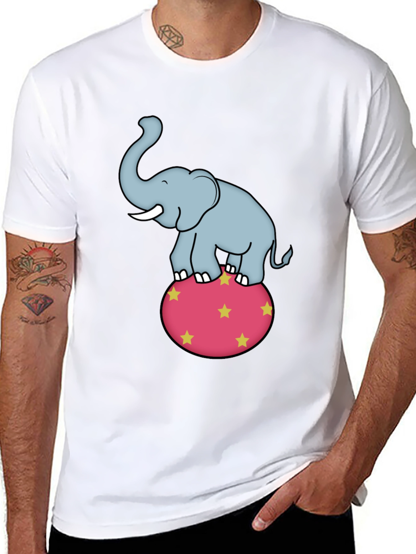 Circus Elephant T-Shirt
