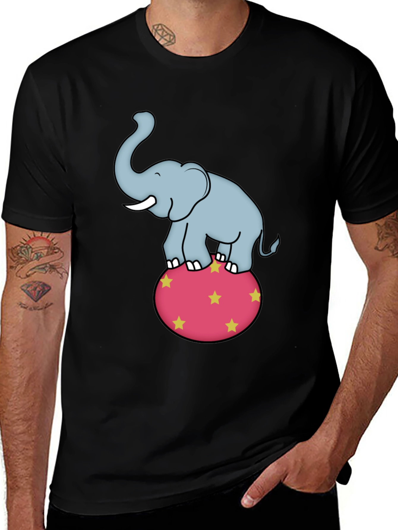 Circus Elephant T-Shirt