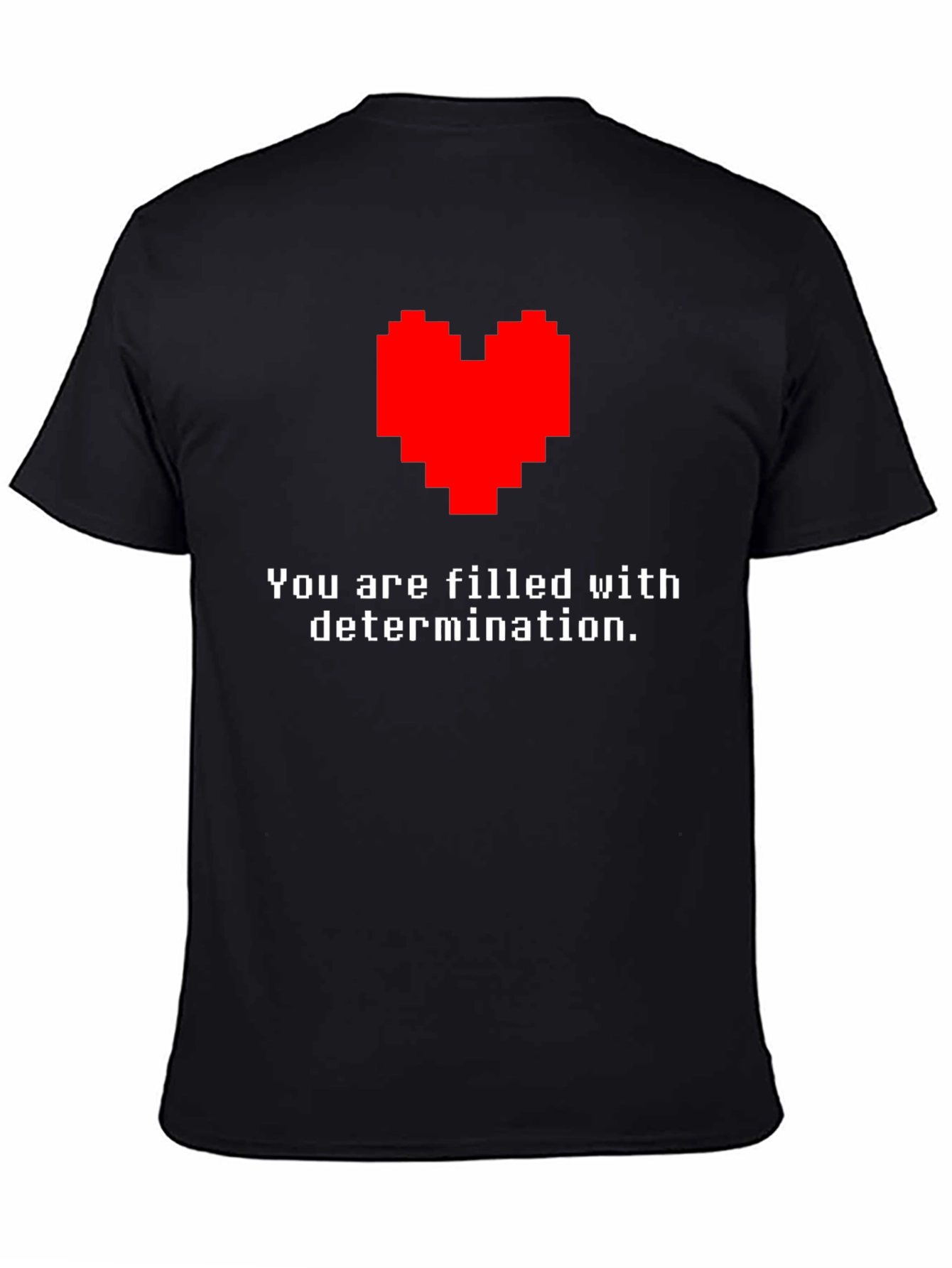 Determination Pixel Heart T-Shirt