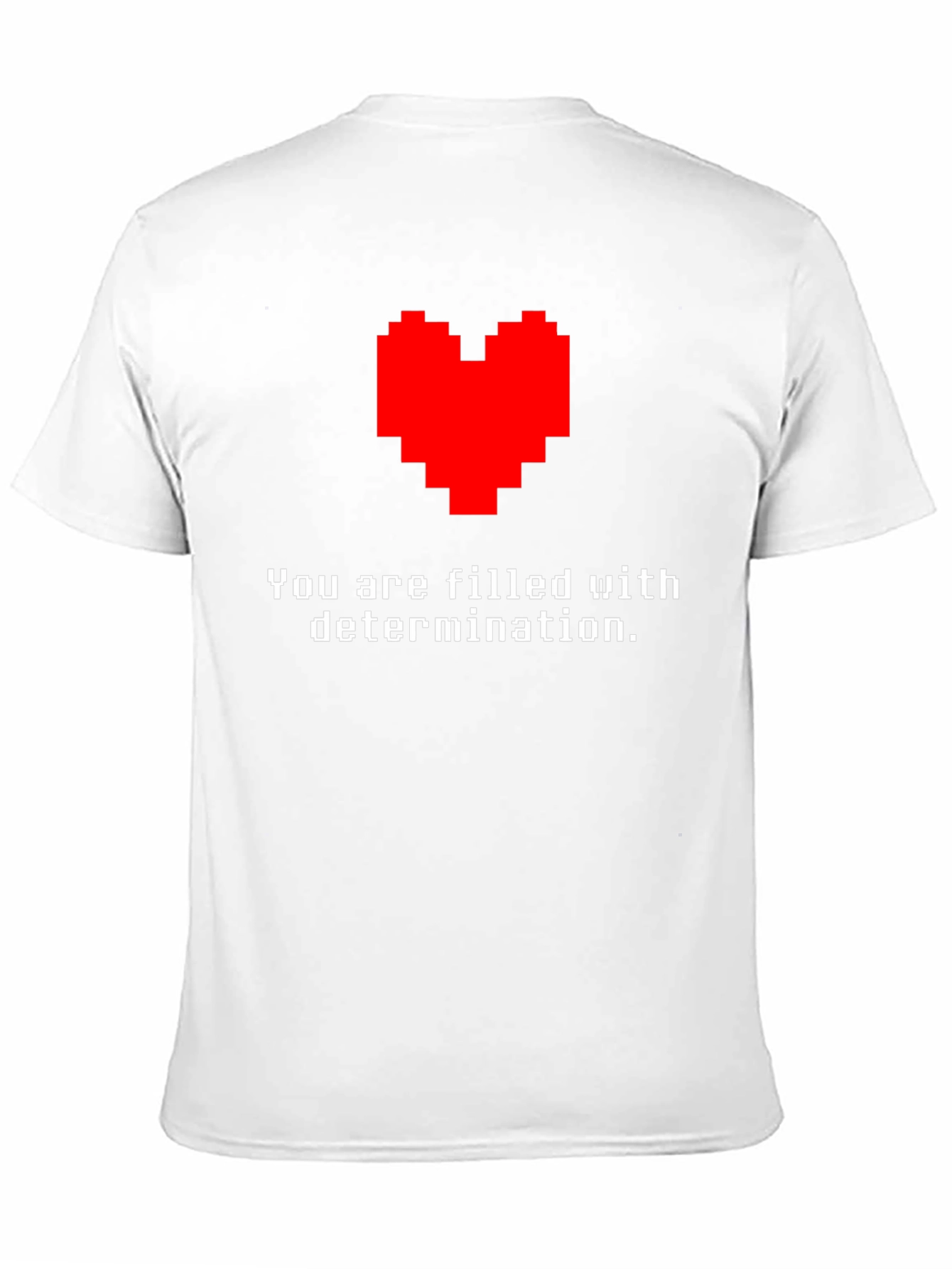Determination Pixel Heart T-Shirt