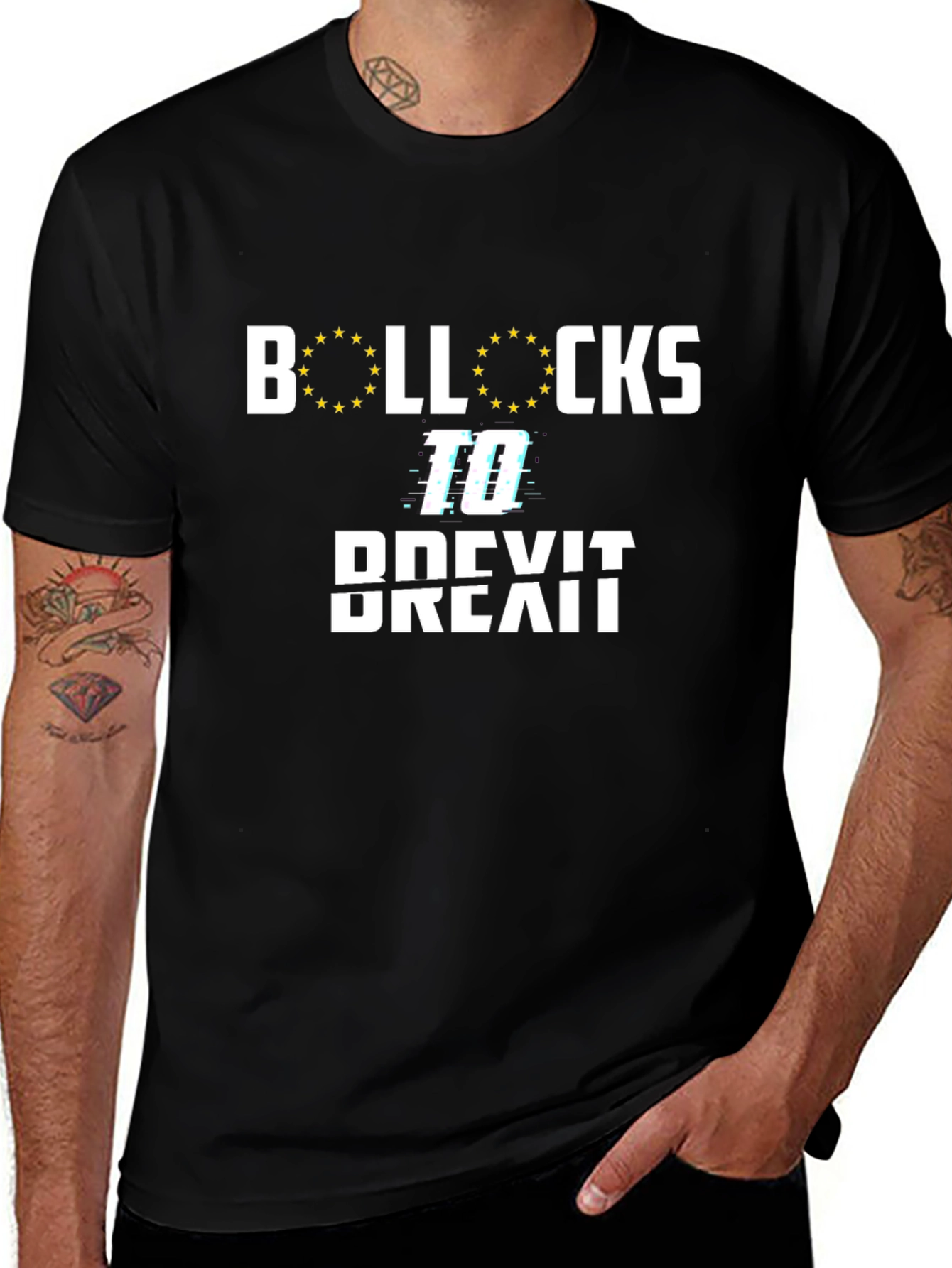 Bollocks To Brexit Graphic Tee - Anti-Brexit T-Shirt
