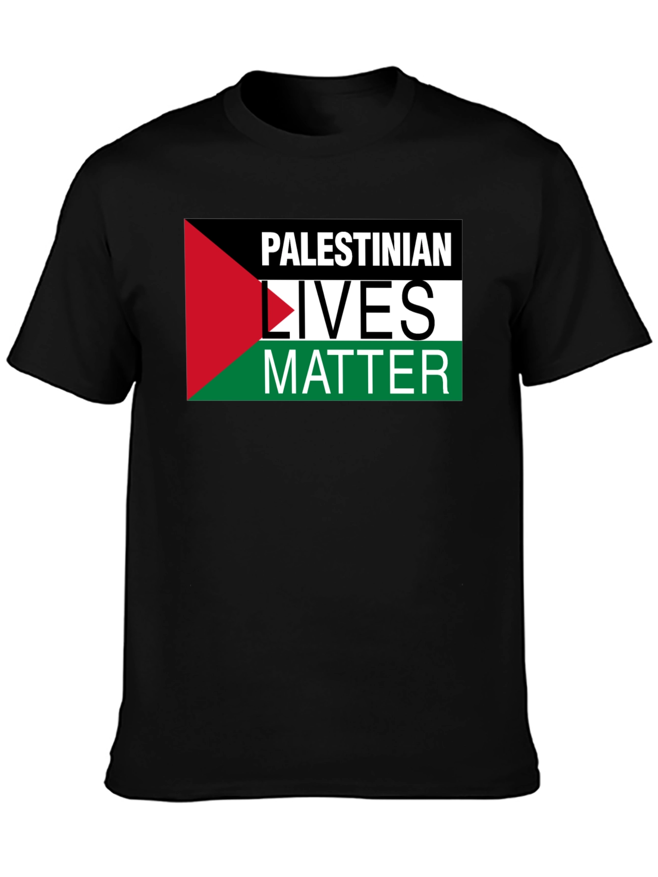 Palestinian Lives Matter T-Shirt Flag Graphic Tee