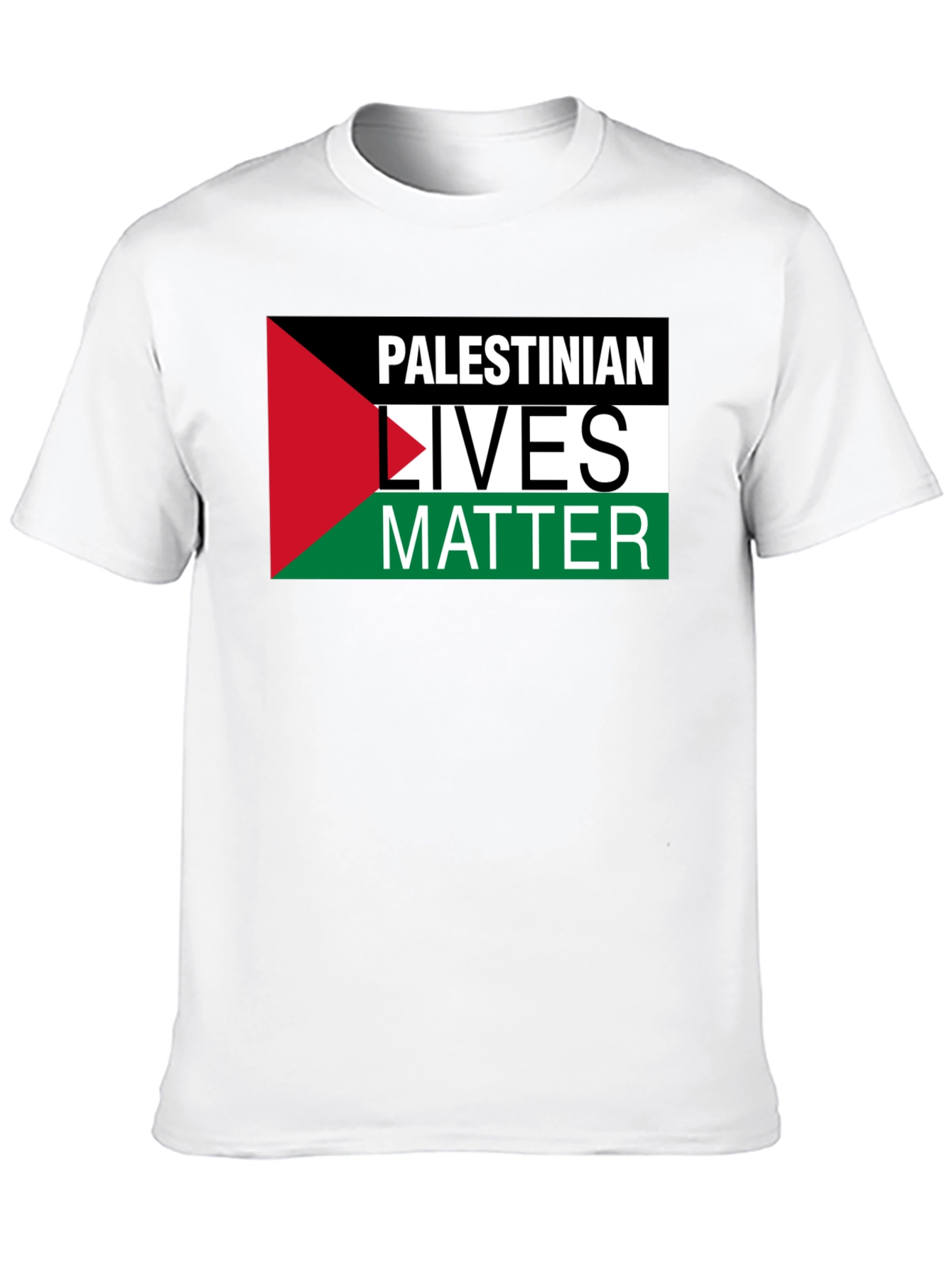 Palestinian Lives Matter T-Shirt Flag Graphic Tee