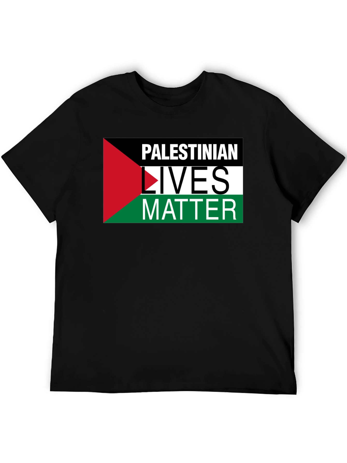 Palestinian Lives Matter T-Shirt Flag Graphic Tee