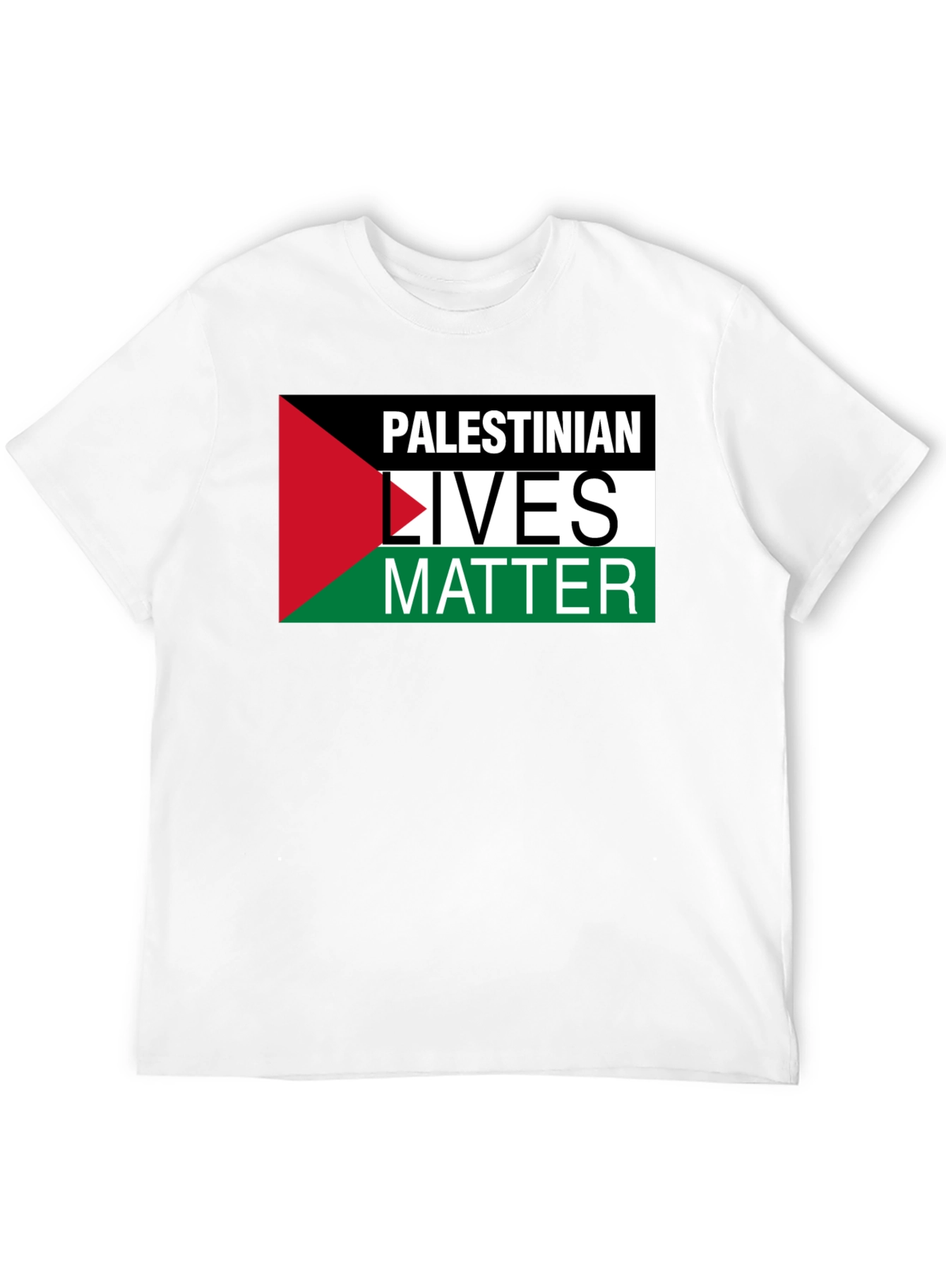Palestinian Lives Matter T-Shirt Flag Graphic Tee