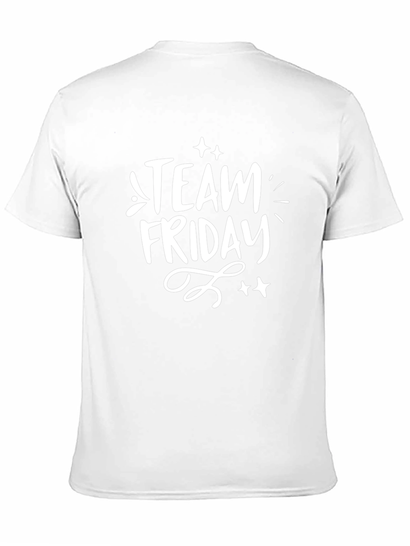 Team Friday Black Graphic Tee