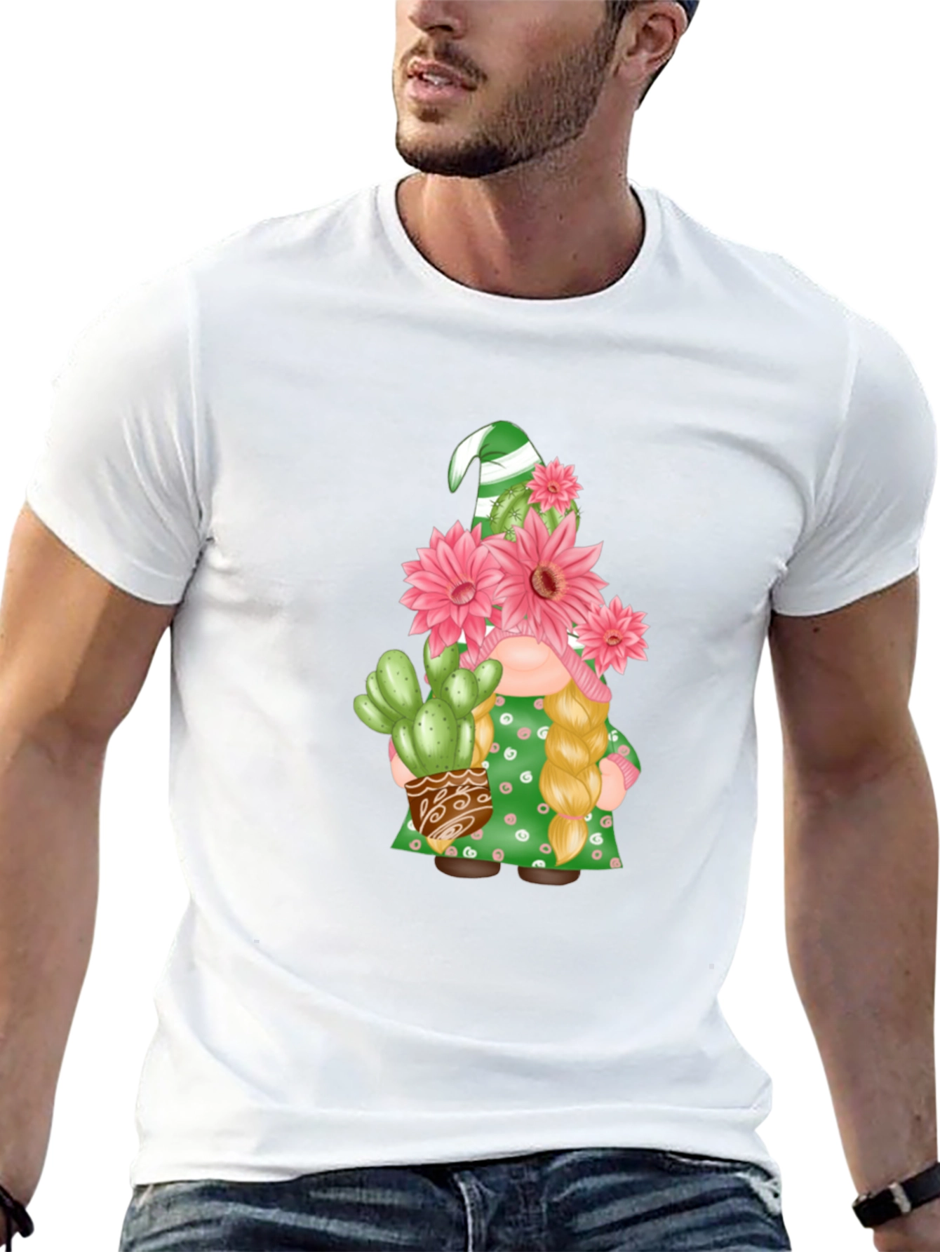 Gnome Cactus Shirt - Desert Lover Apparel