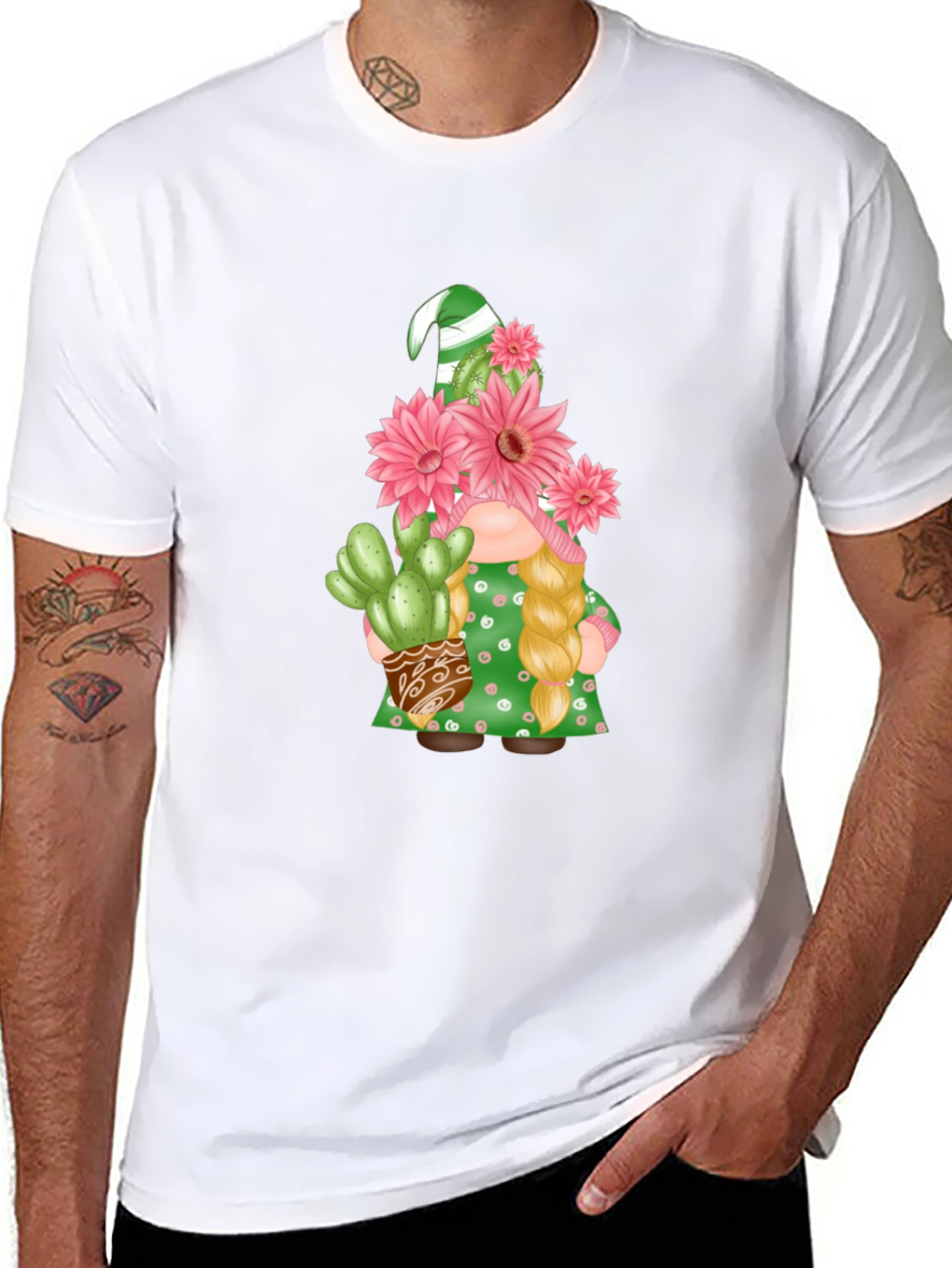 Gnome Cactus Shirt - Desert Lover Apparel