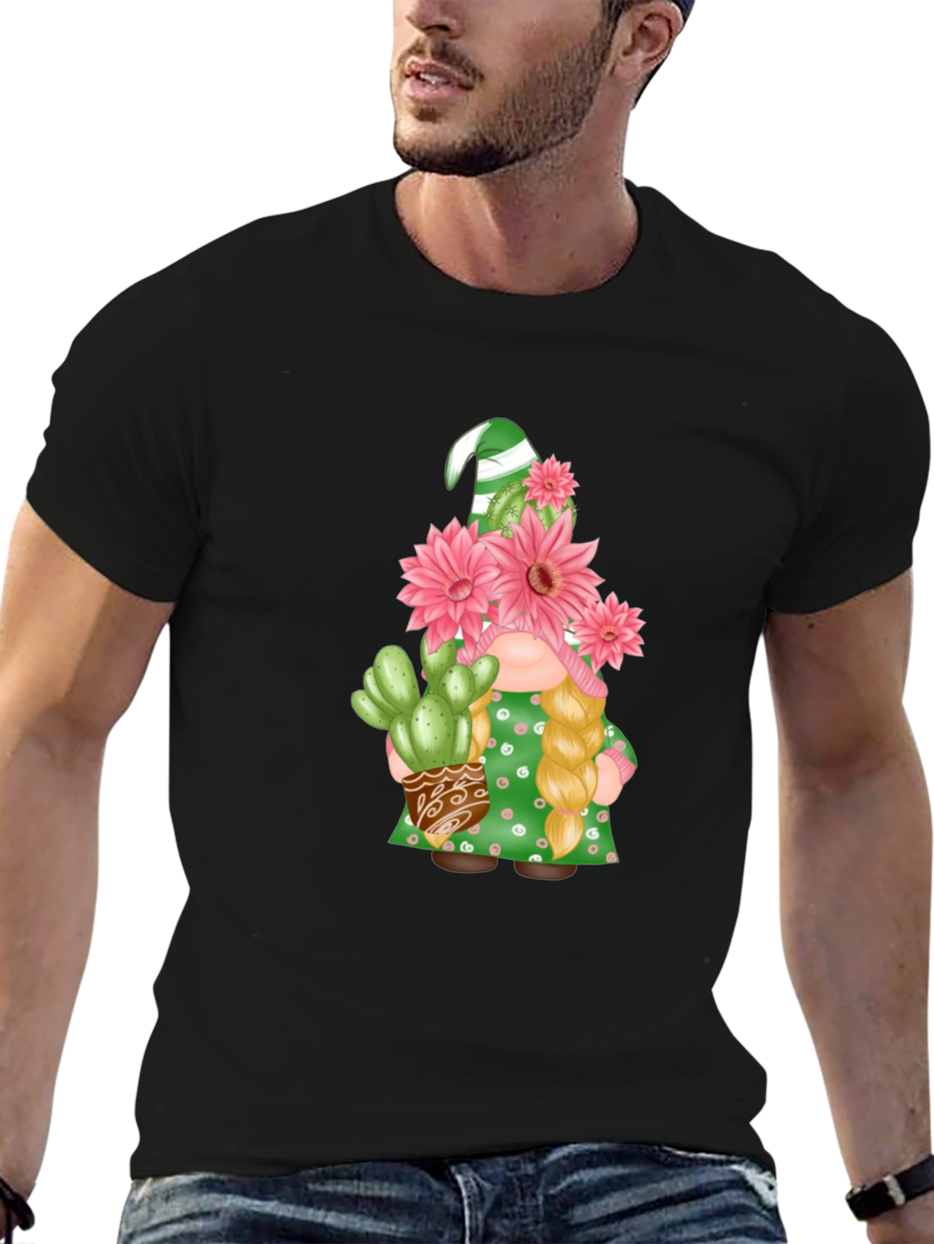 Gnome Cactus Shirt - Desert Lover Apparel