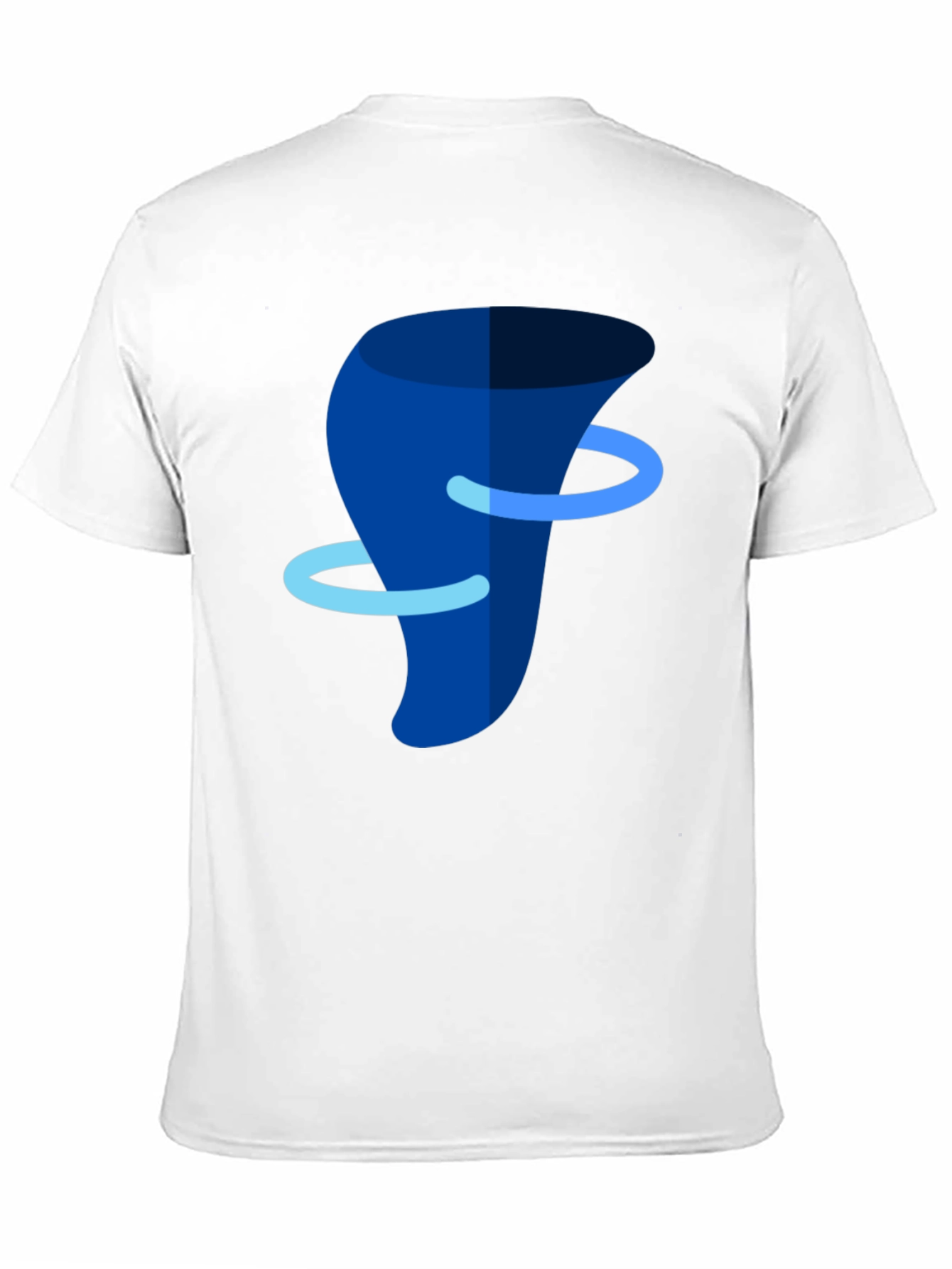 Abstract Tornado Graphic T-Shirt - Modern Art Tee