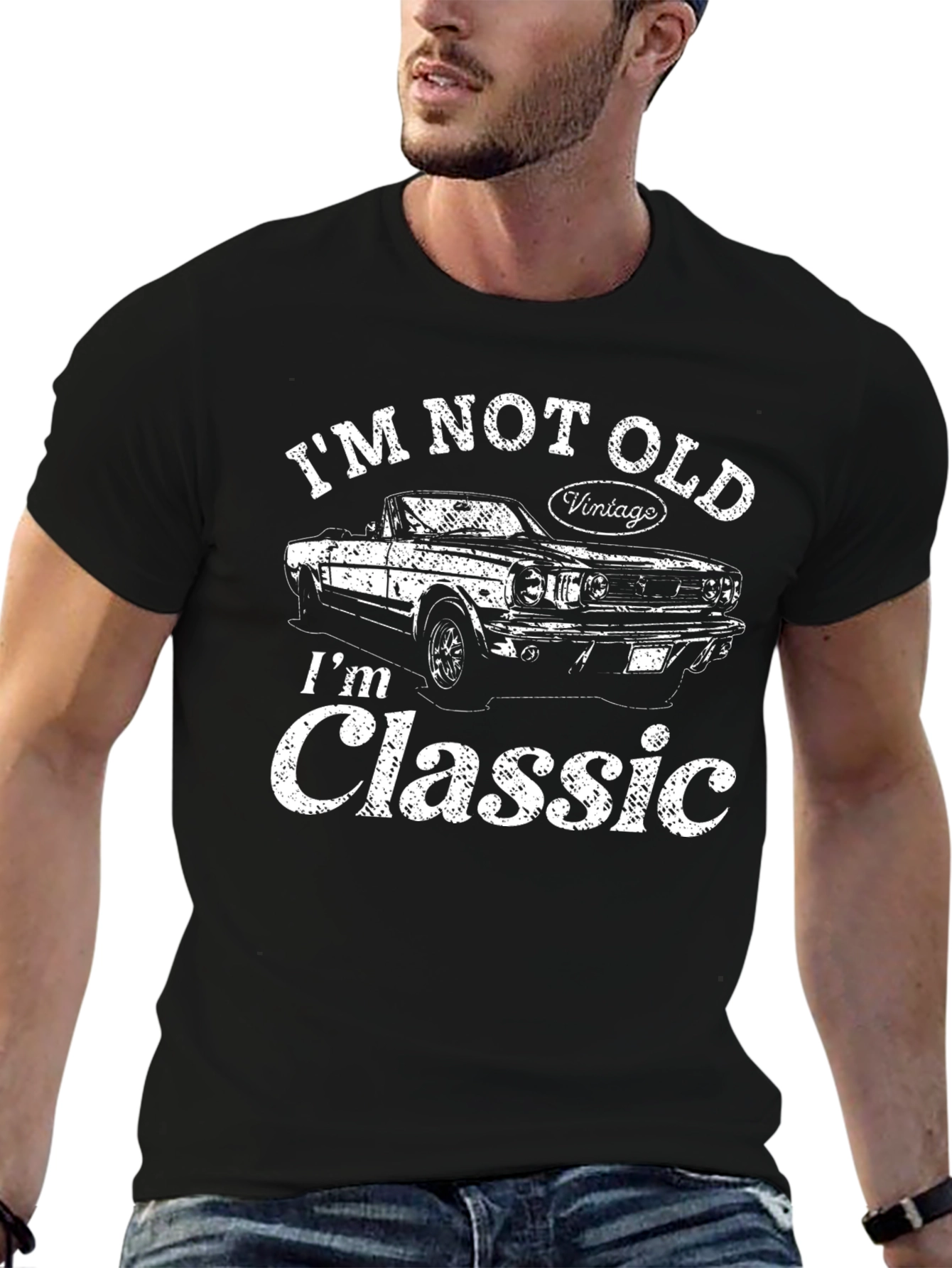 Im Not Old Im Classic Black T-Shirt