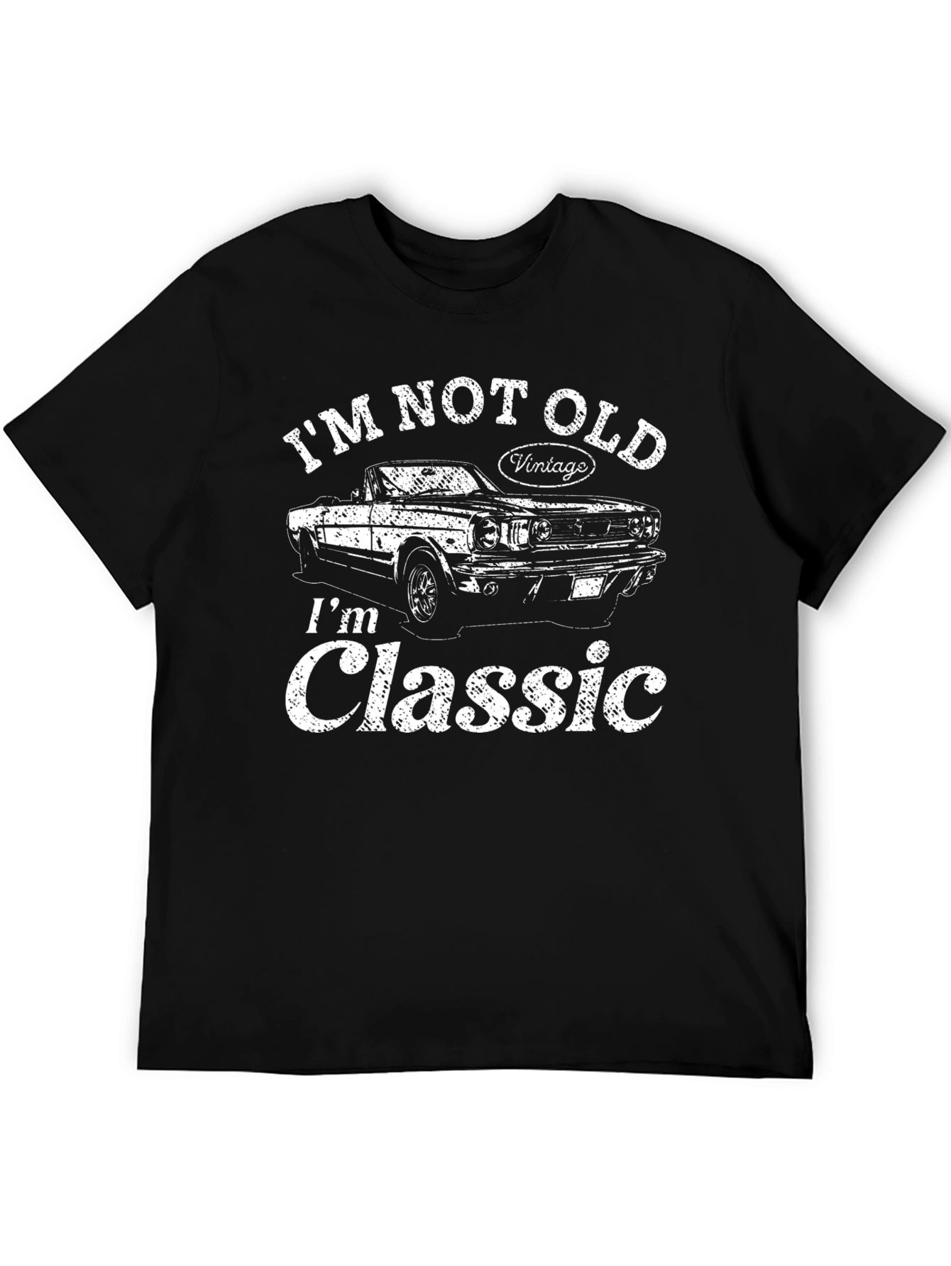 Im Not Old Im Classic Black T-Shirt