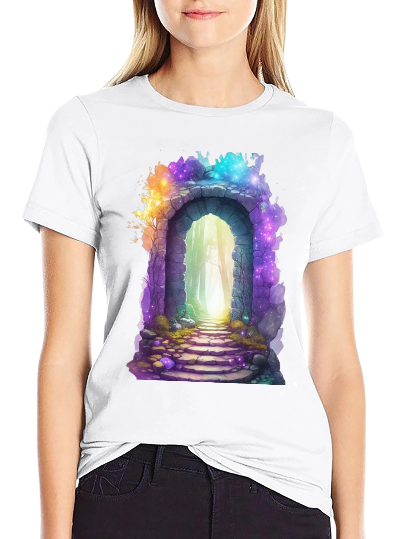 Magical Portal T-Shirt - Fantasy Graphic Tee