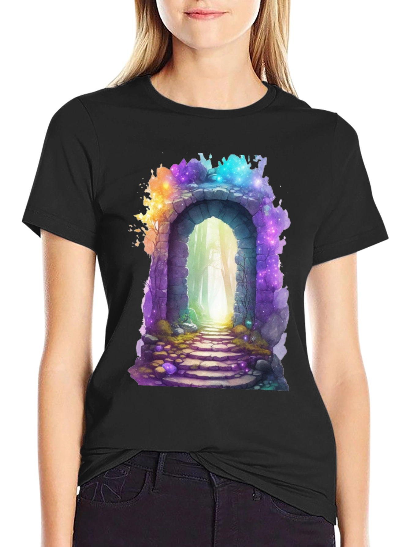 Magical Portal T-Shirt - Fantasy Graphic Tee