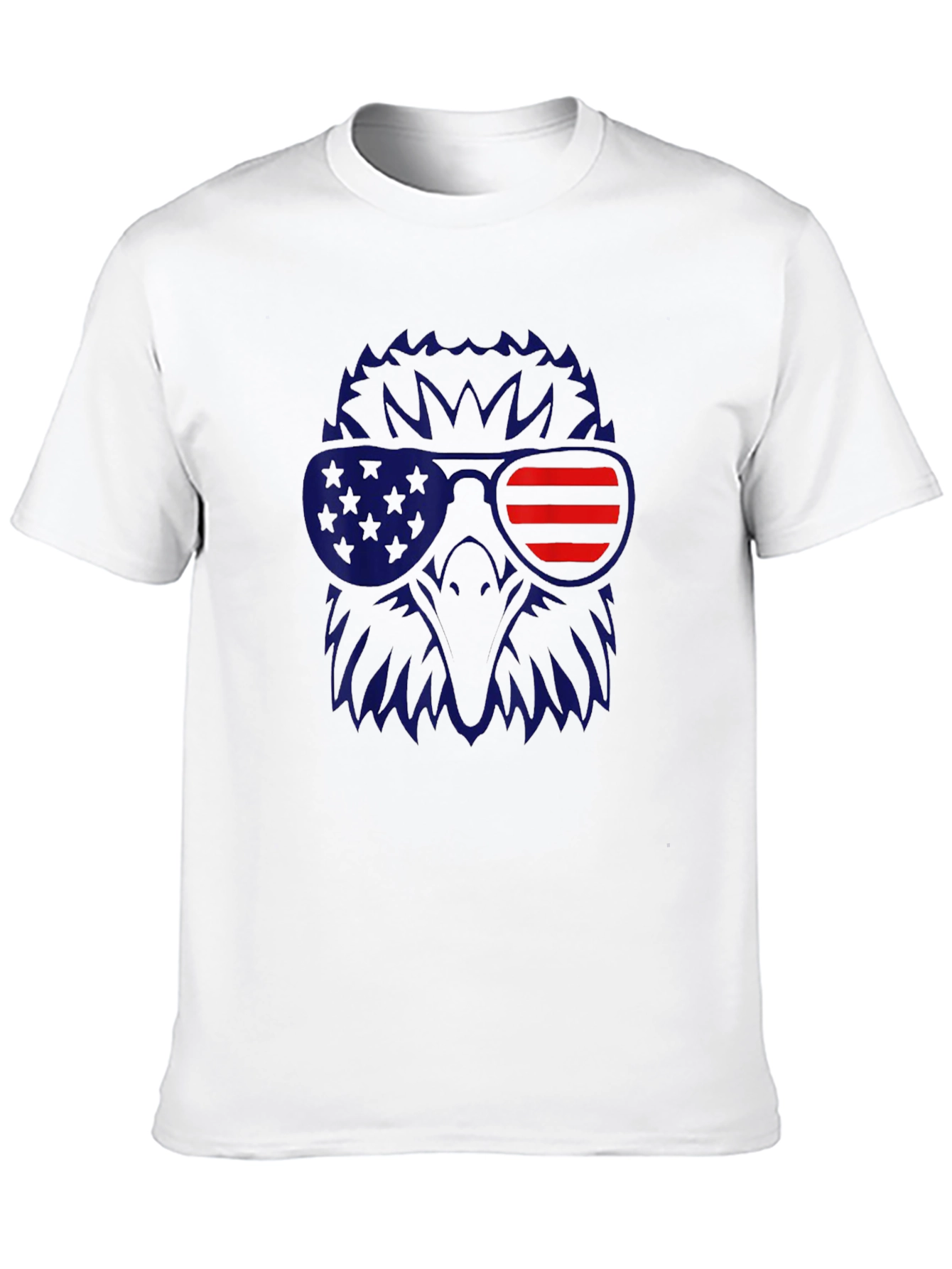 Patriotic Eagle Sunglasses T-Shirt