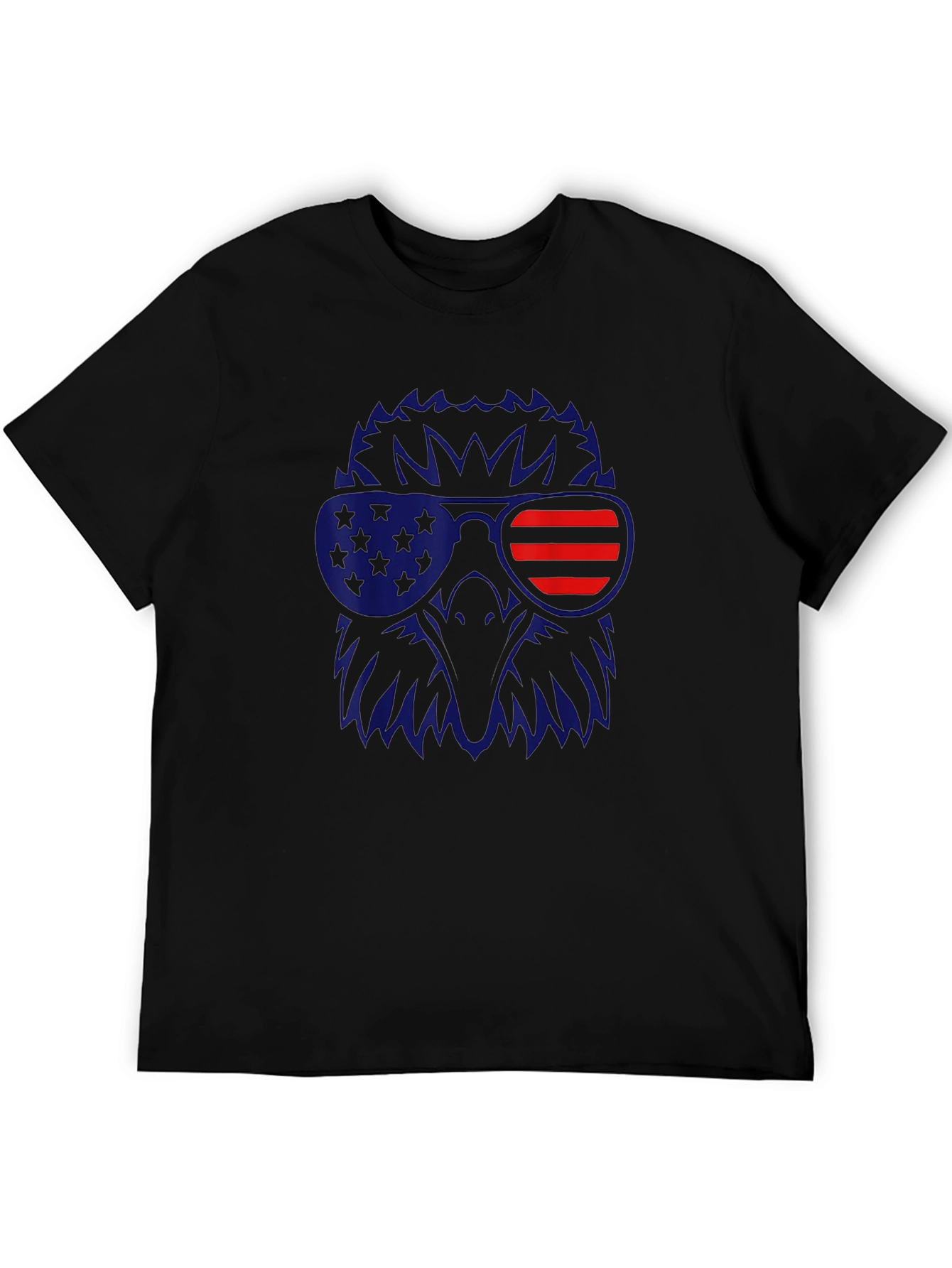 Patriotic Eagle Sunglasses T-Shirt
