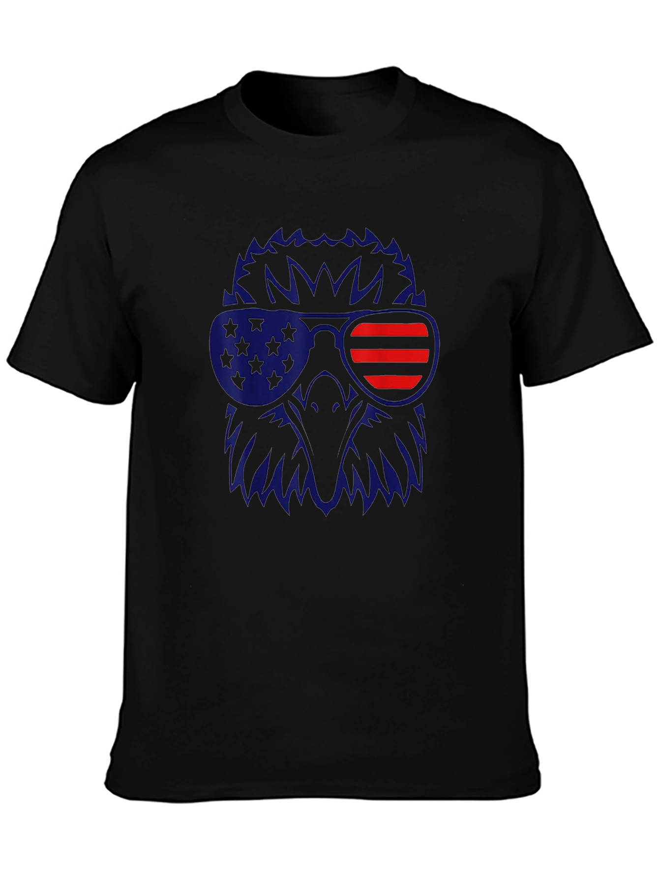 Patriotic Eagle Sunglasses T-Shirt