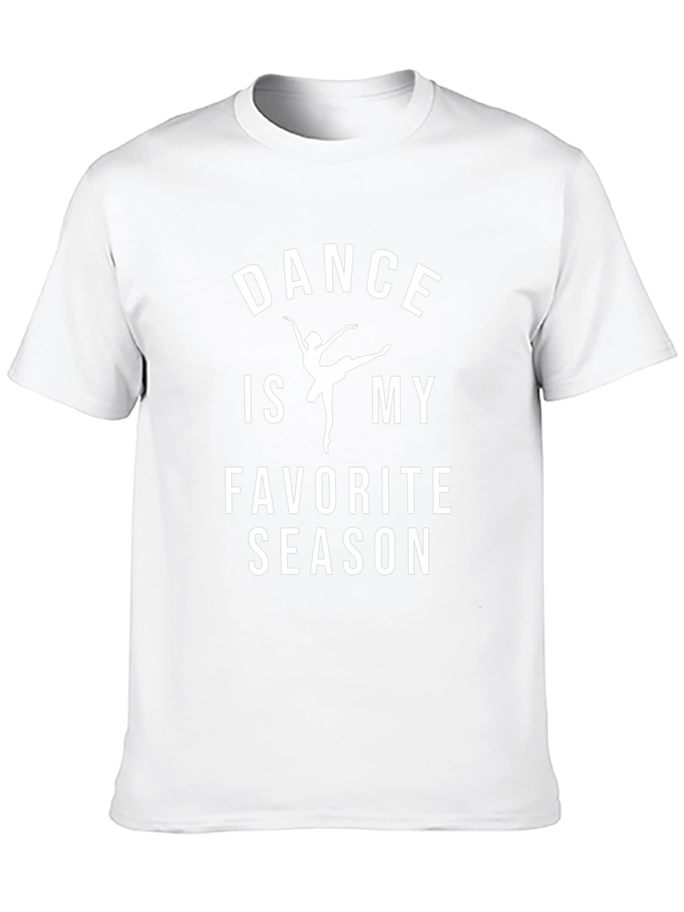 Dance is My Favorite Season Black T-Shirt