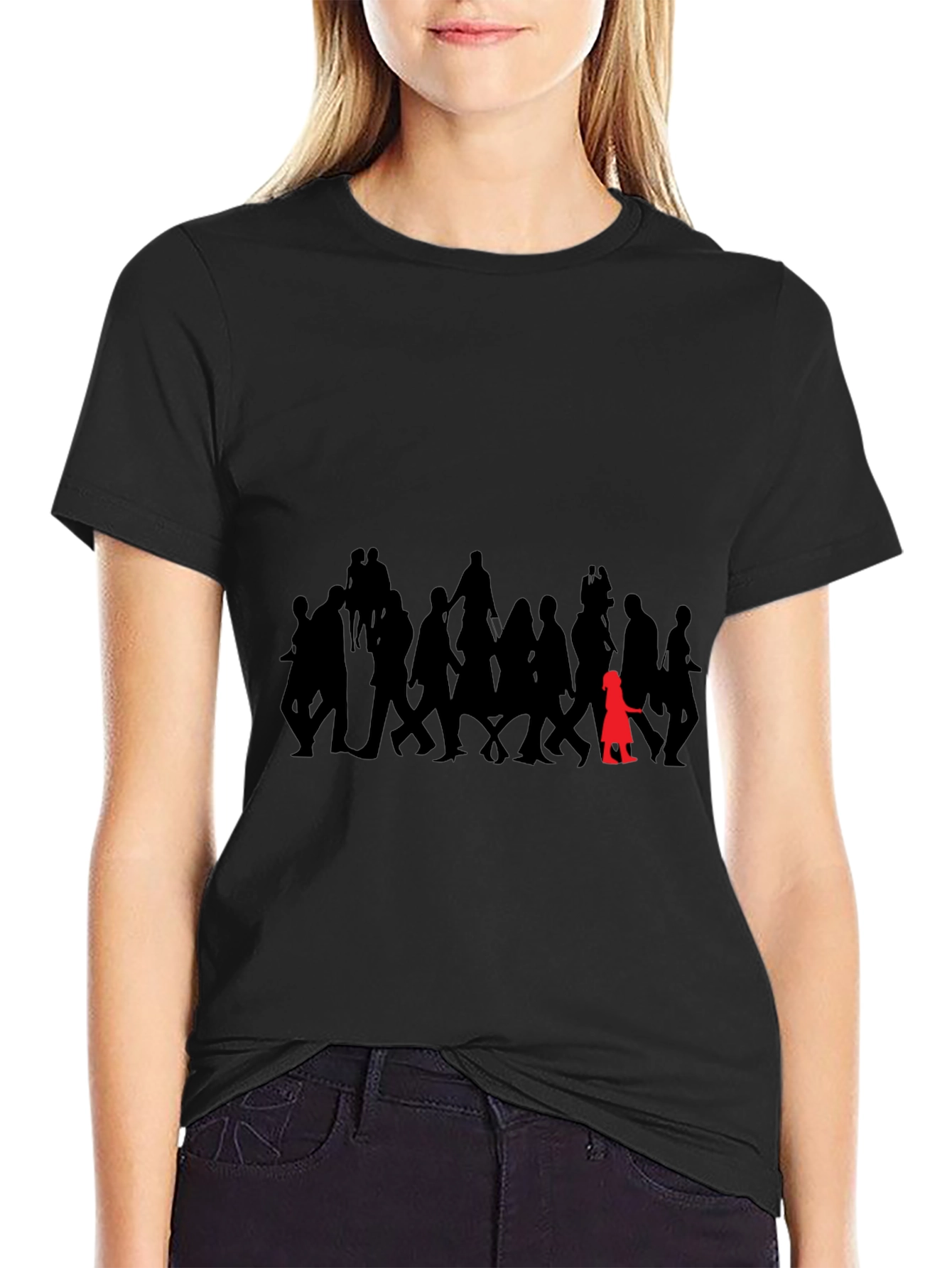 Silhouette Graphic T-Shirt - Express Yourself