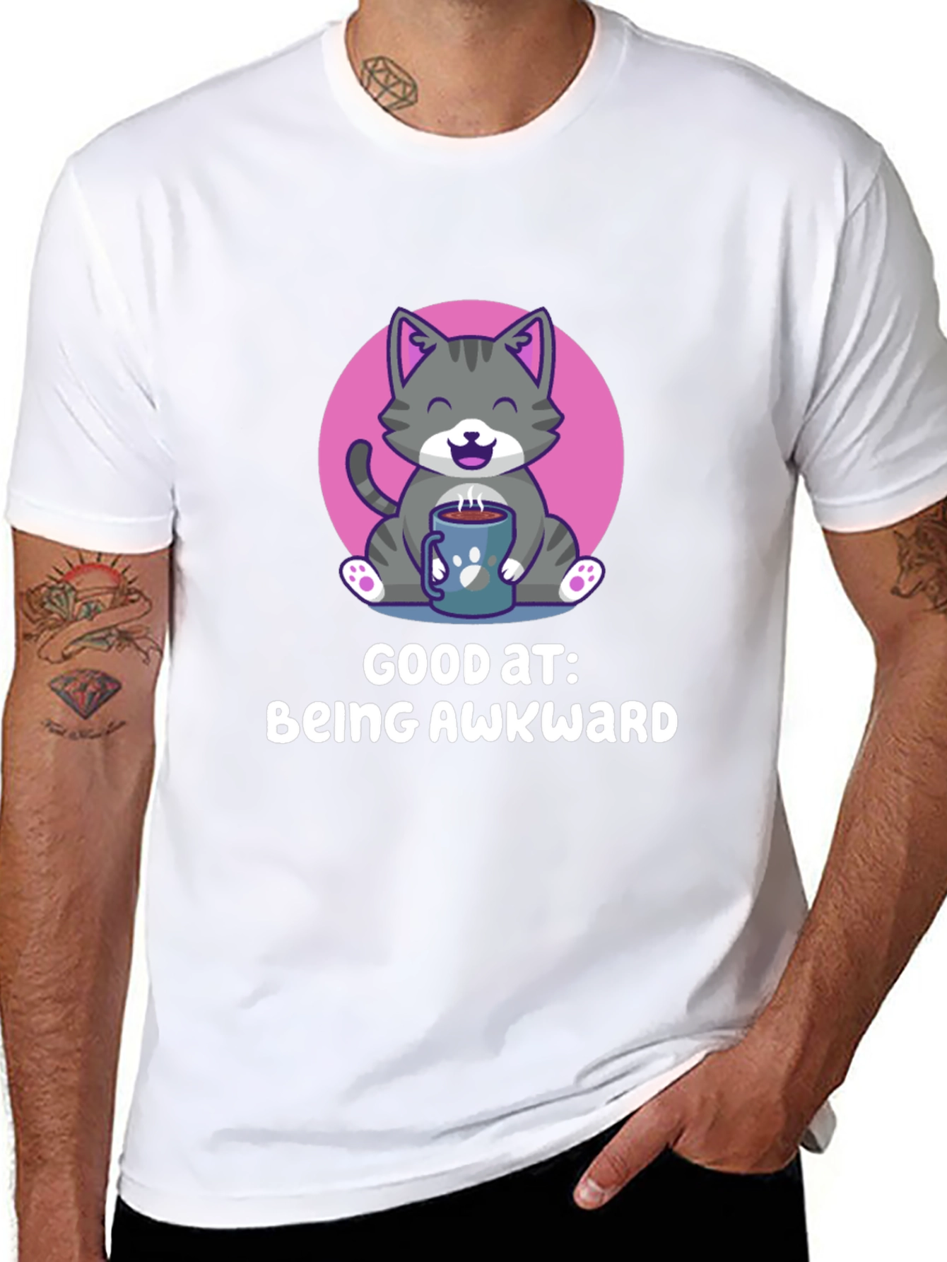 Awkward Cat T-Shirt