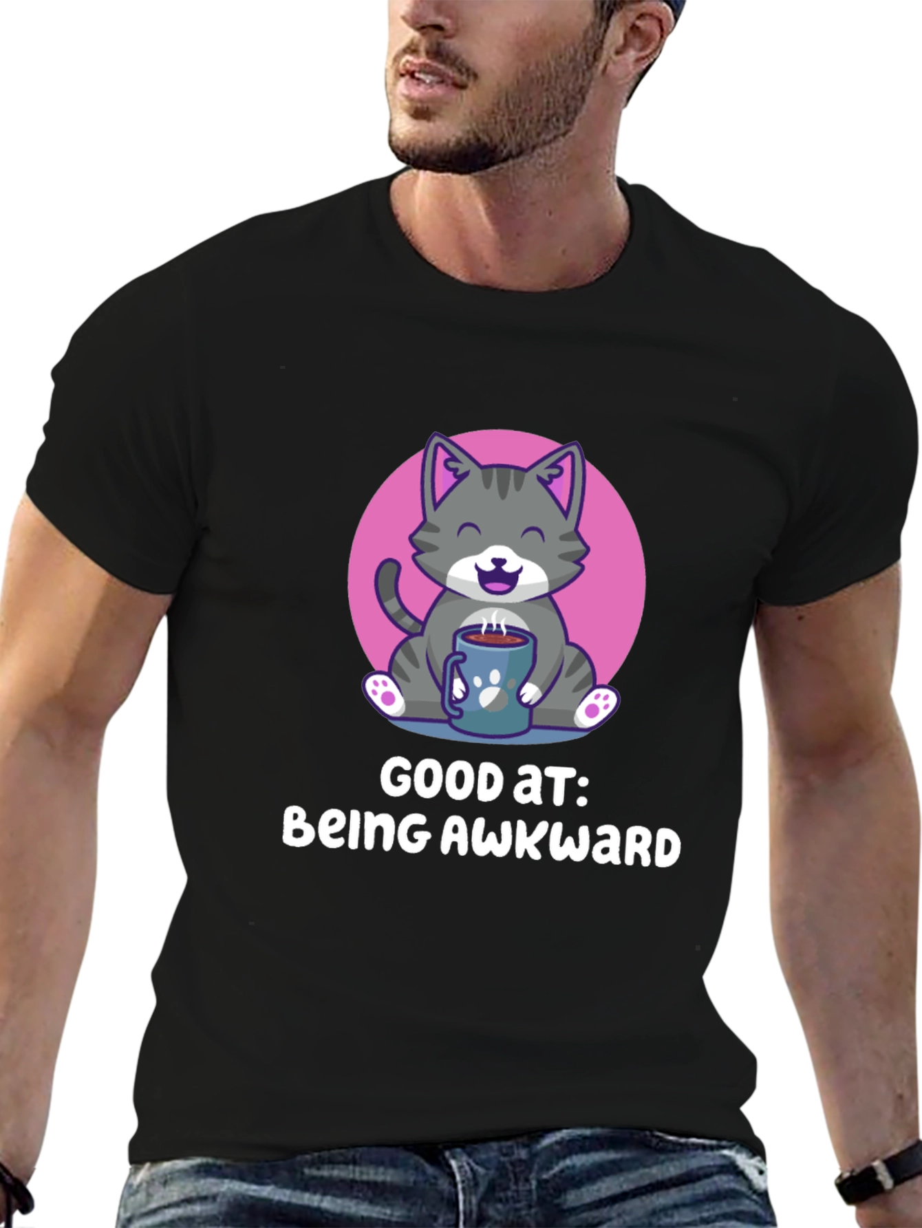Awkward Cat T-Shirt