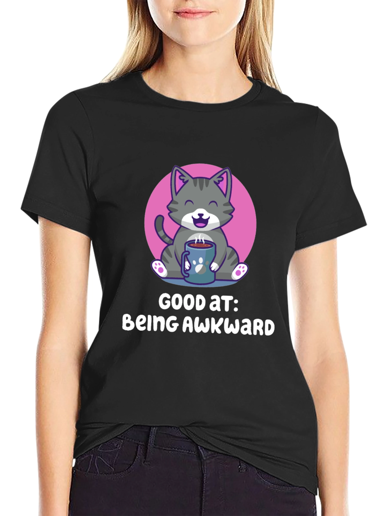 Awkward Cat T-Shirt