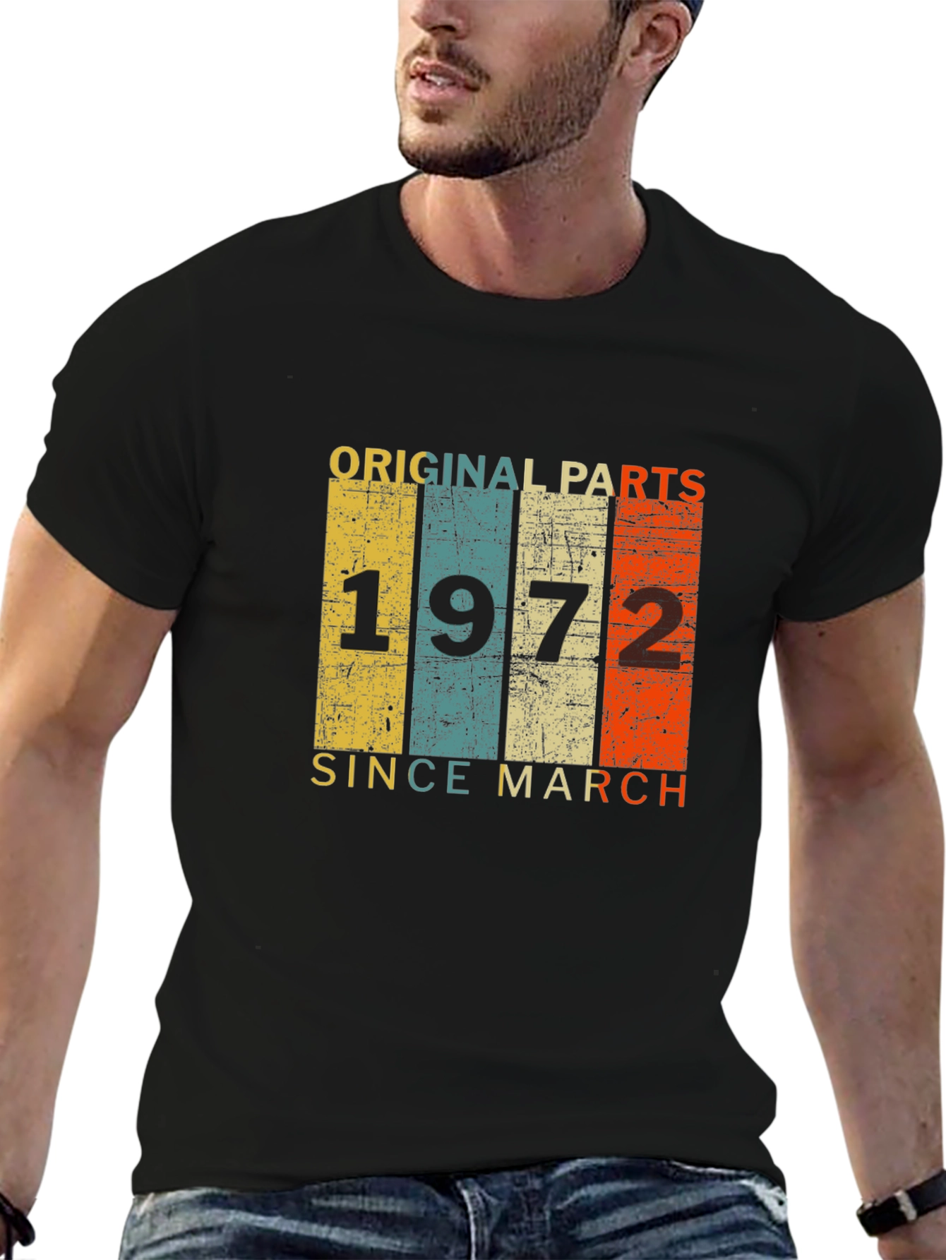 Original Parts 1972 Since March T-Shirt