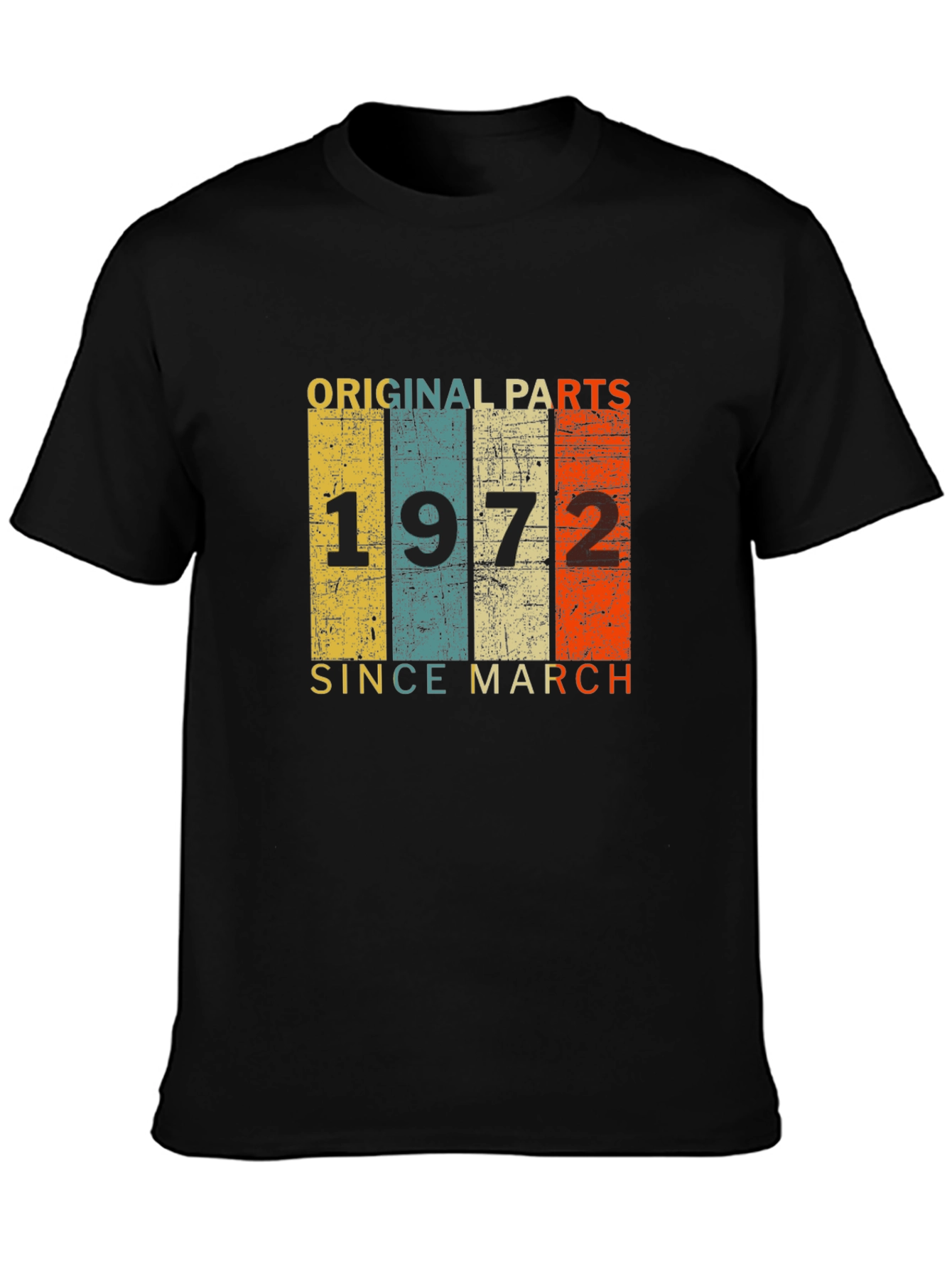 Original Parts 1972 Since March T-Shirt