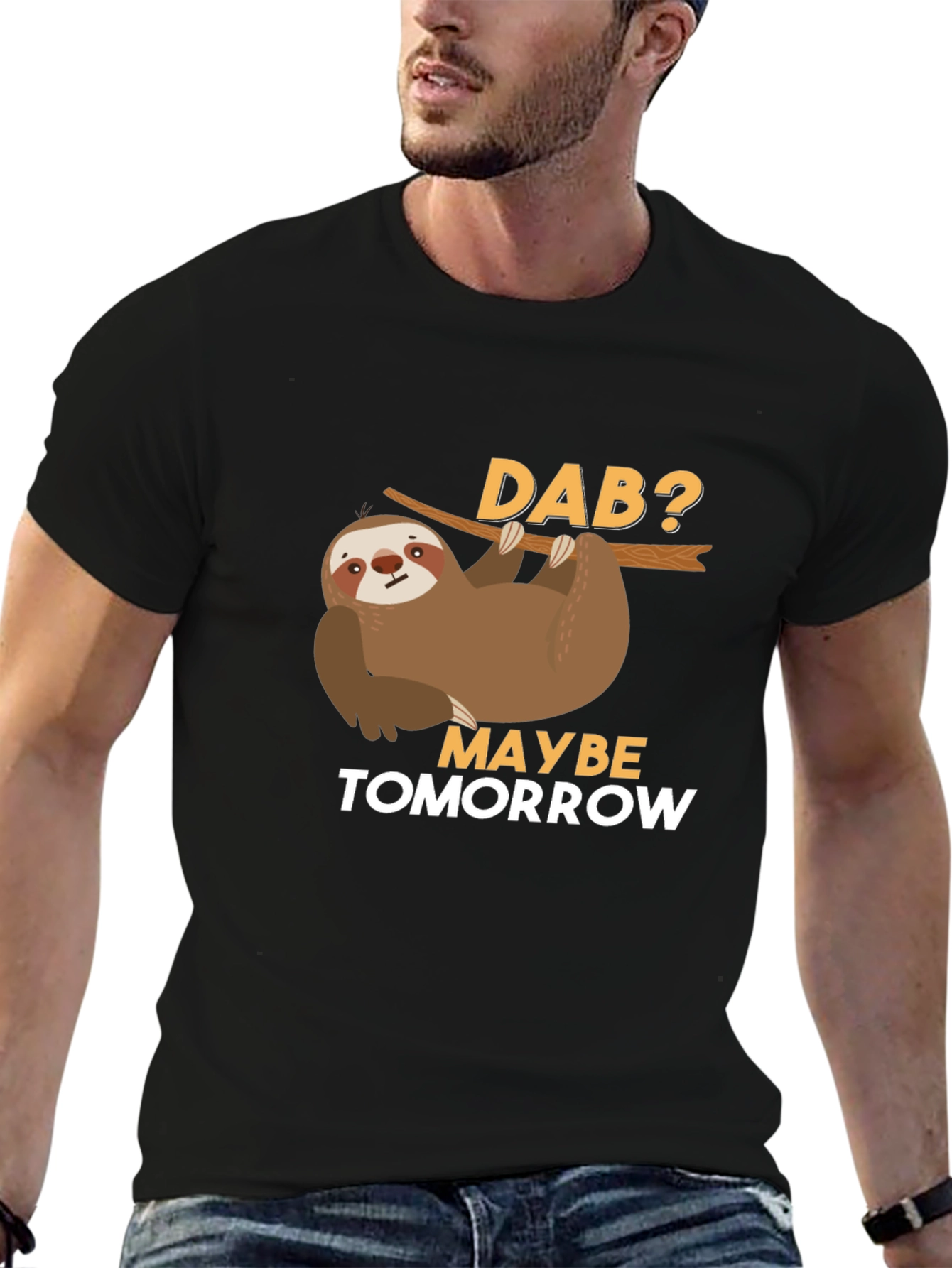 Funny Sloth Dab Tomorrow T-Shirt