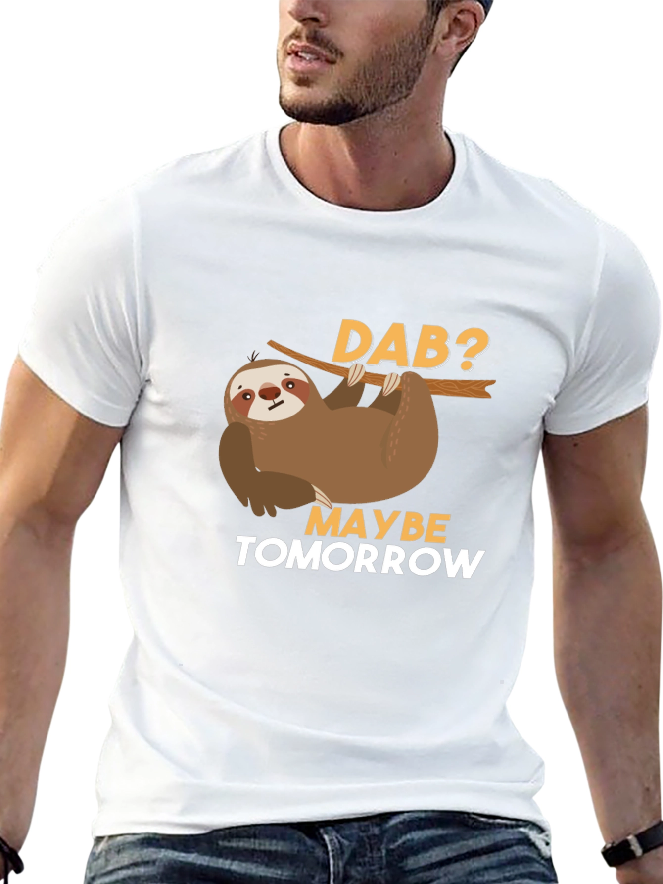 Funny Sloth Dab Tomorrow T-Shirt