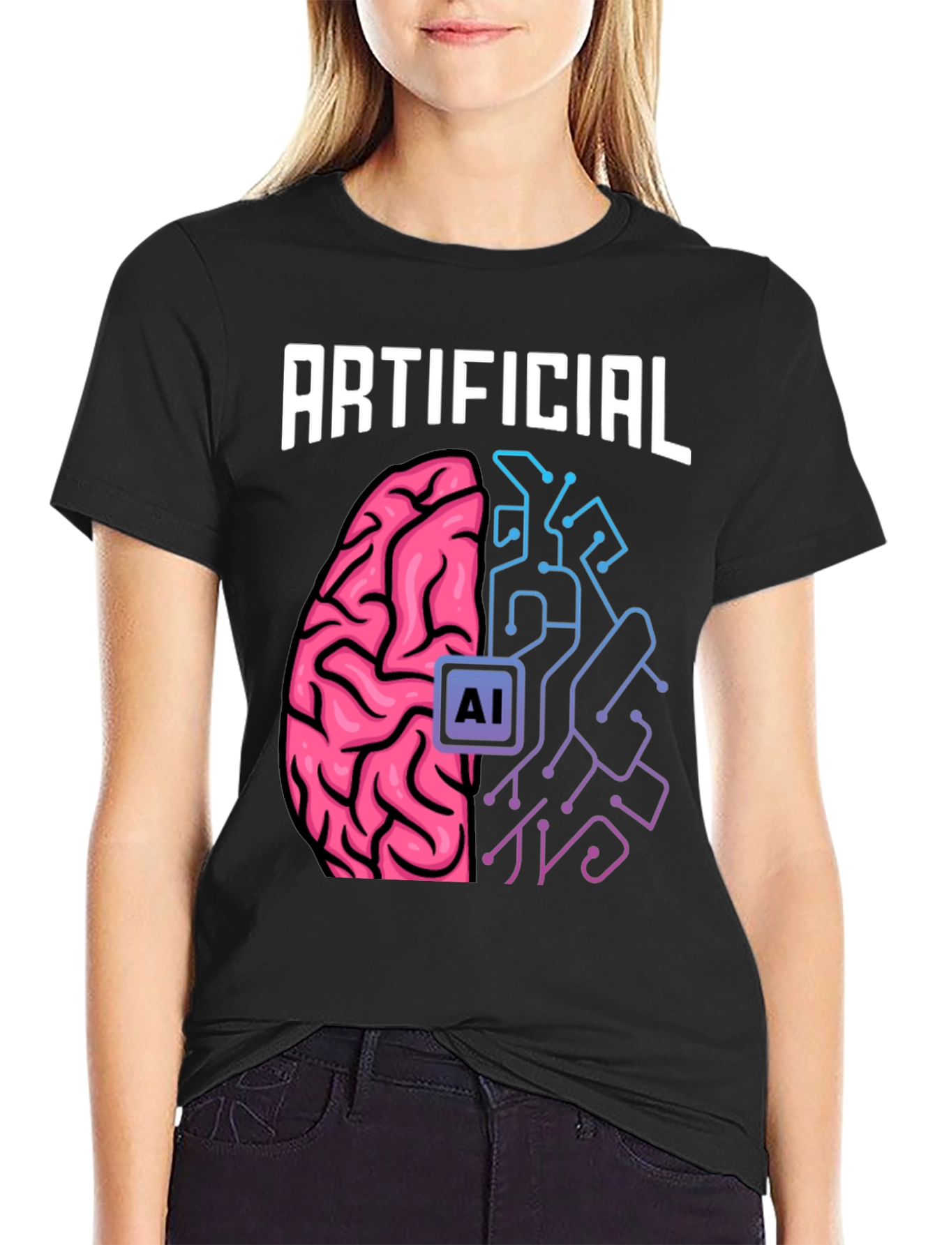 Artificial Intelligence Brain T-Shirt
