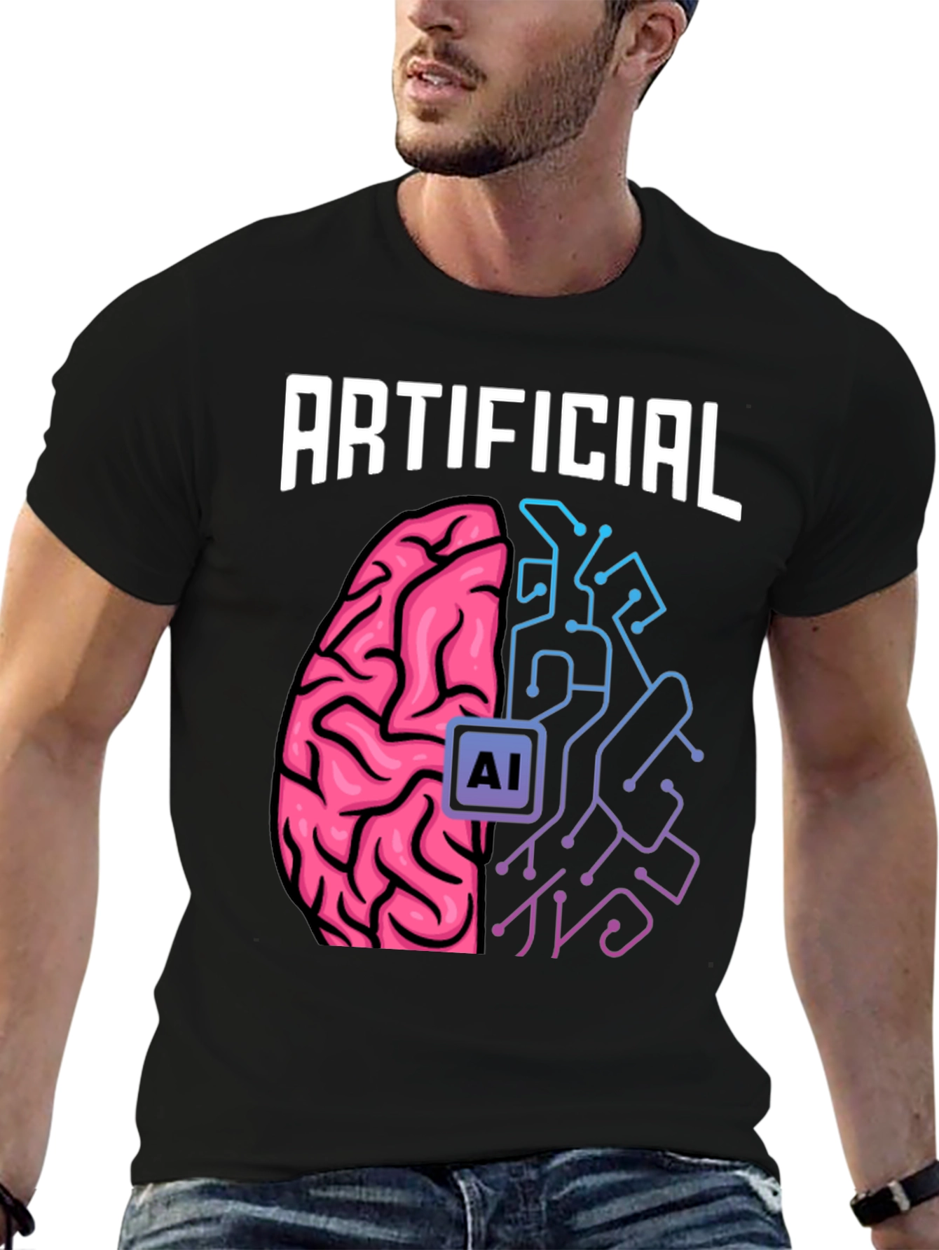 Artificial Intelligence Brain T-Shirt