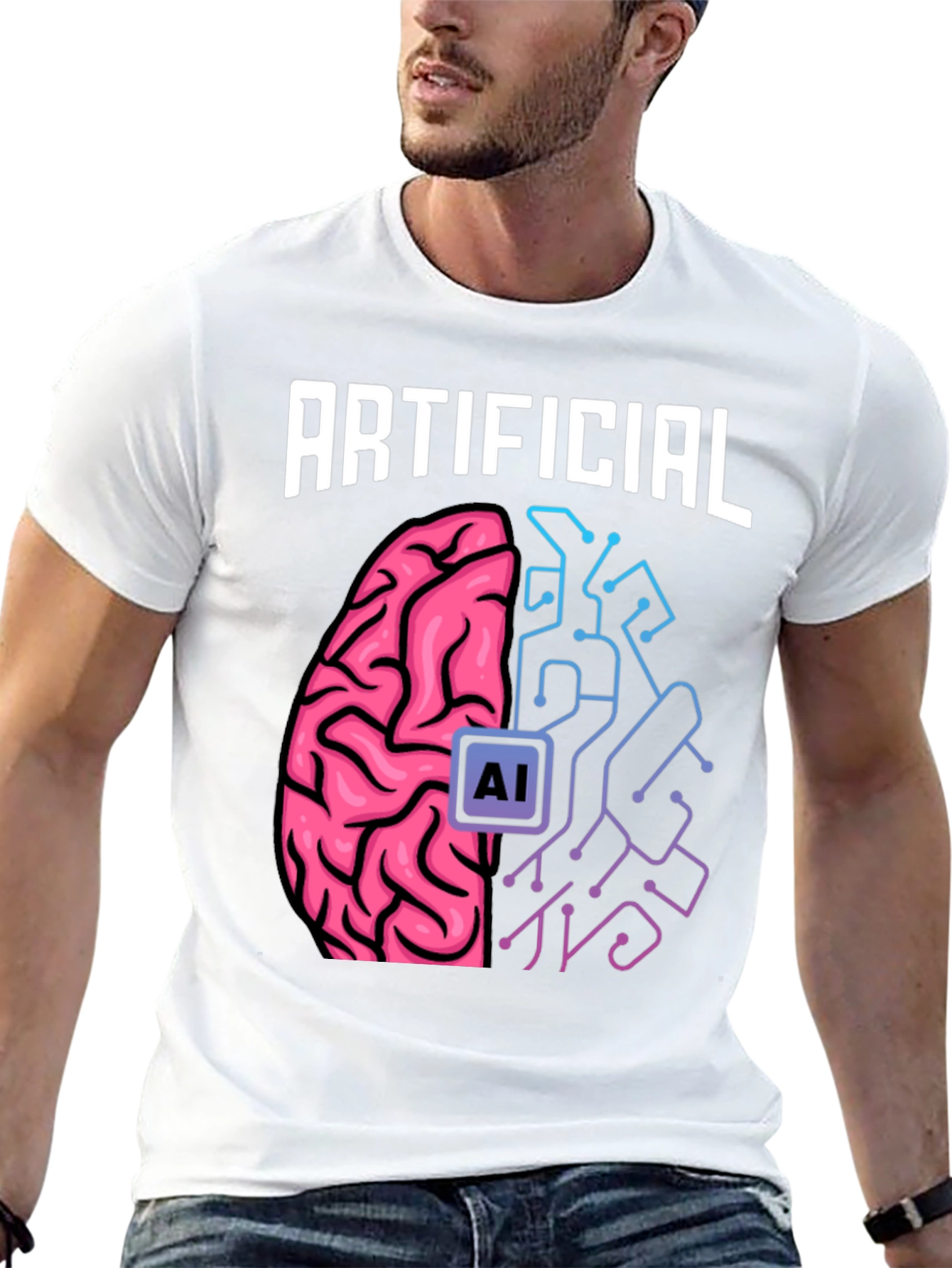 Artificial Intelligence Brain T-Shirt