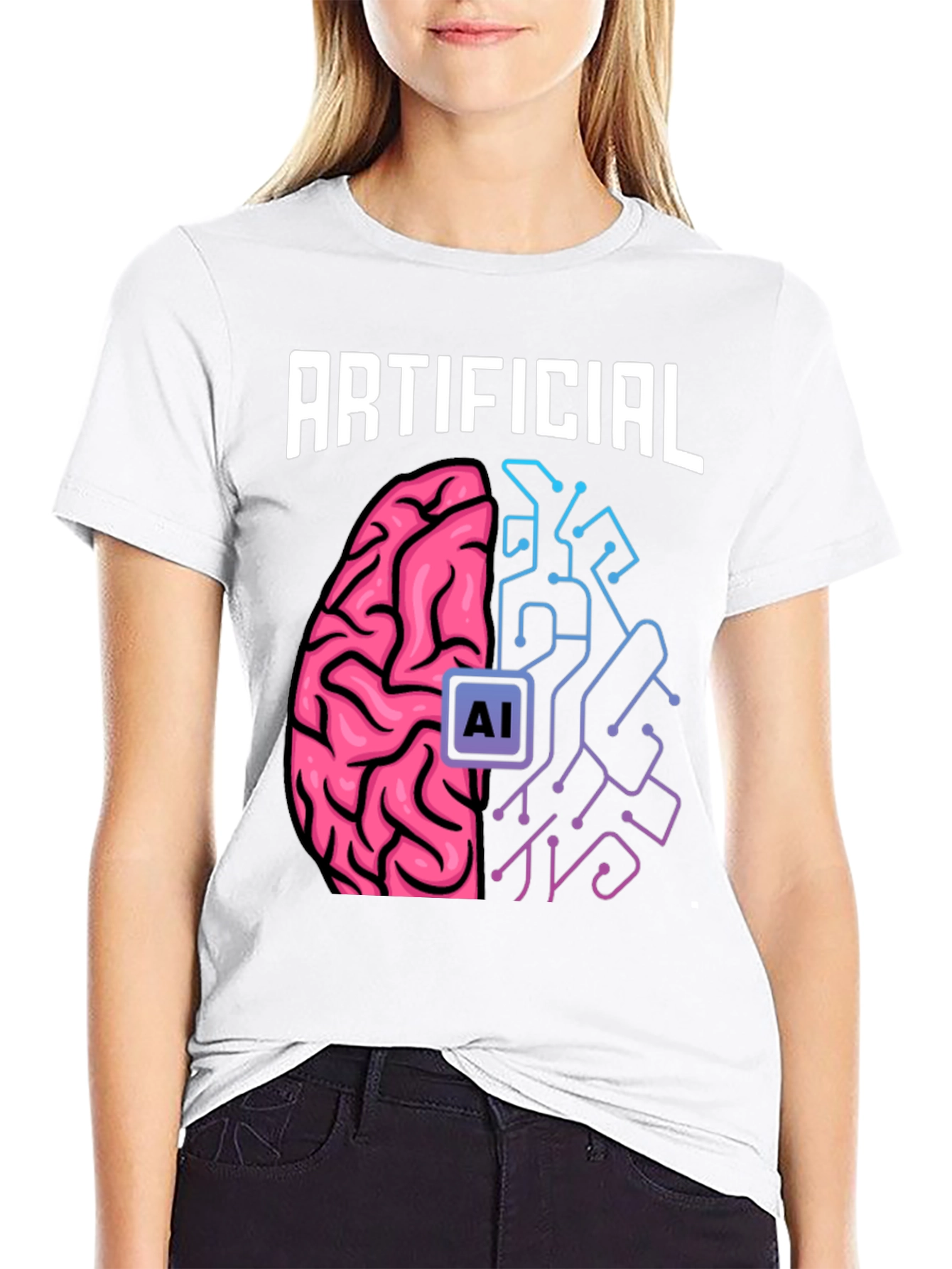 Artificial Intelligence Brain T-Shirt