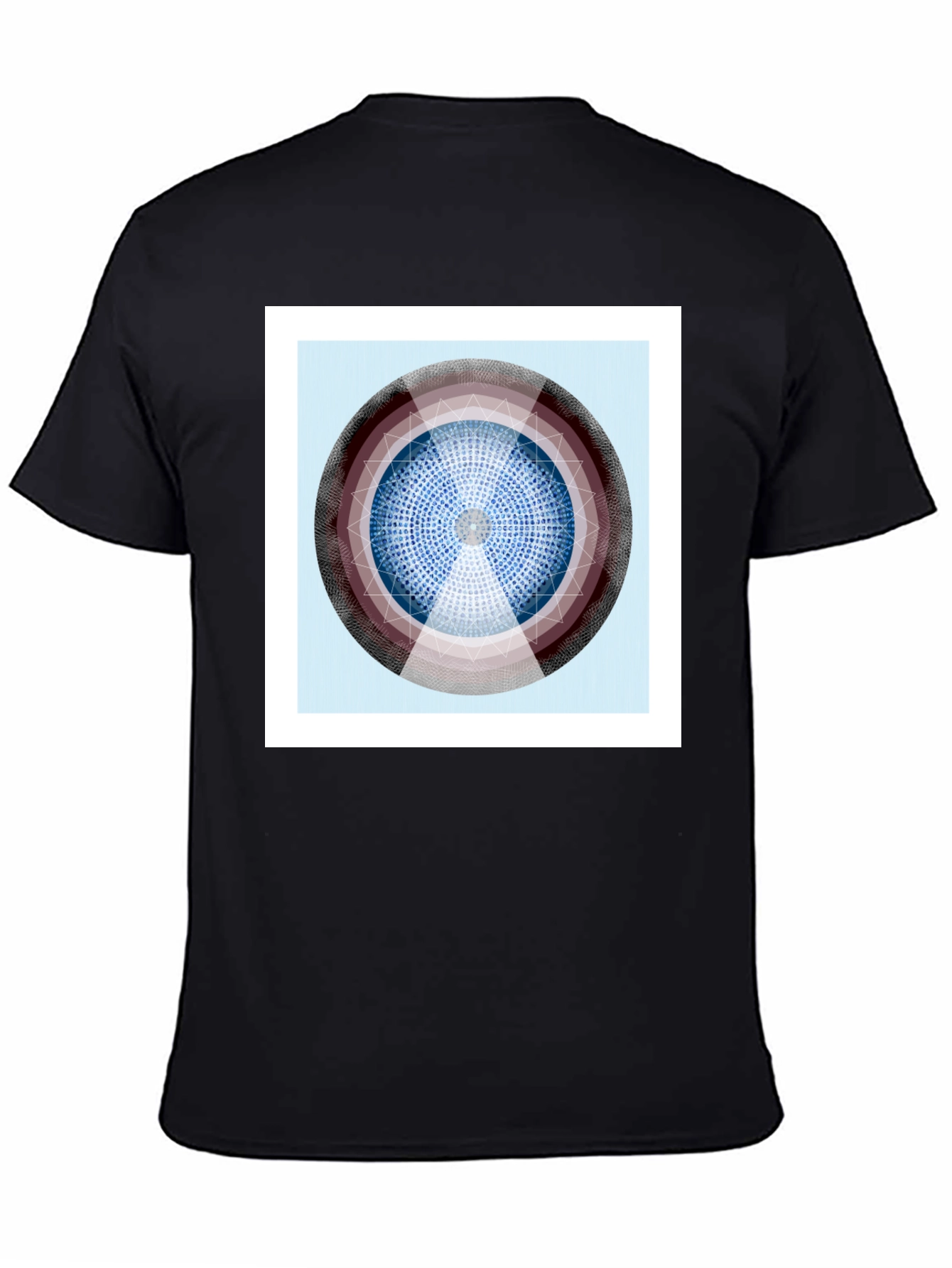 Geometric Design T-Shirt - Modern Art Tee